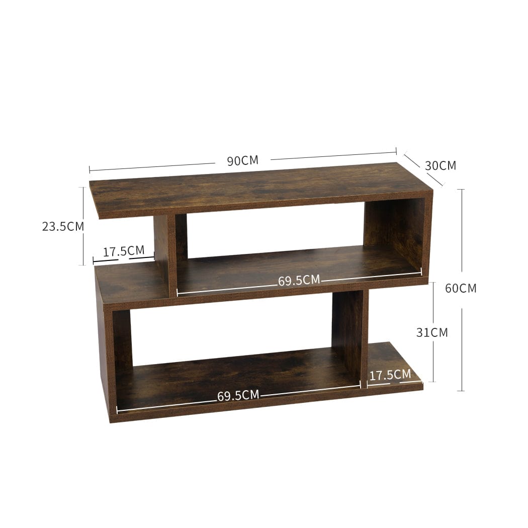 Levede Bedside Table Side End Table Bedside Tables Wood Nightstand Storage Cabinet Shelf Rack