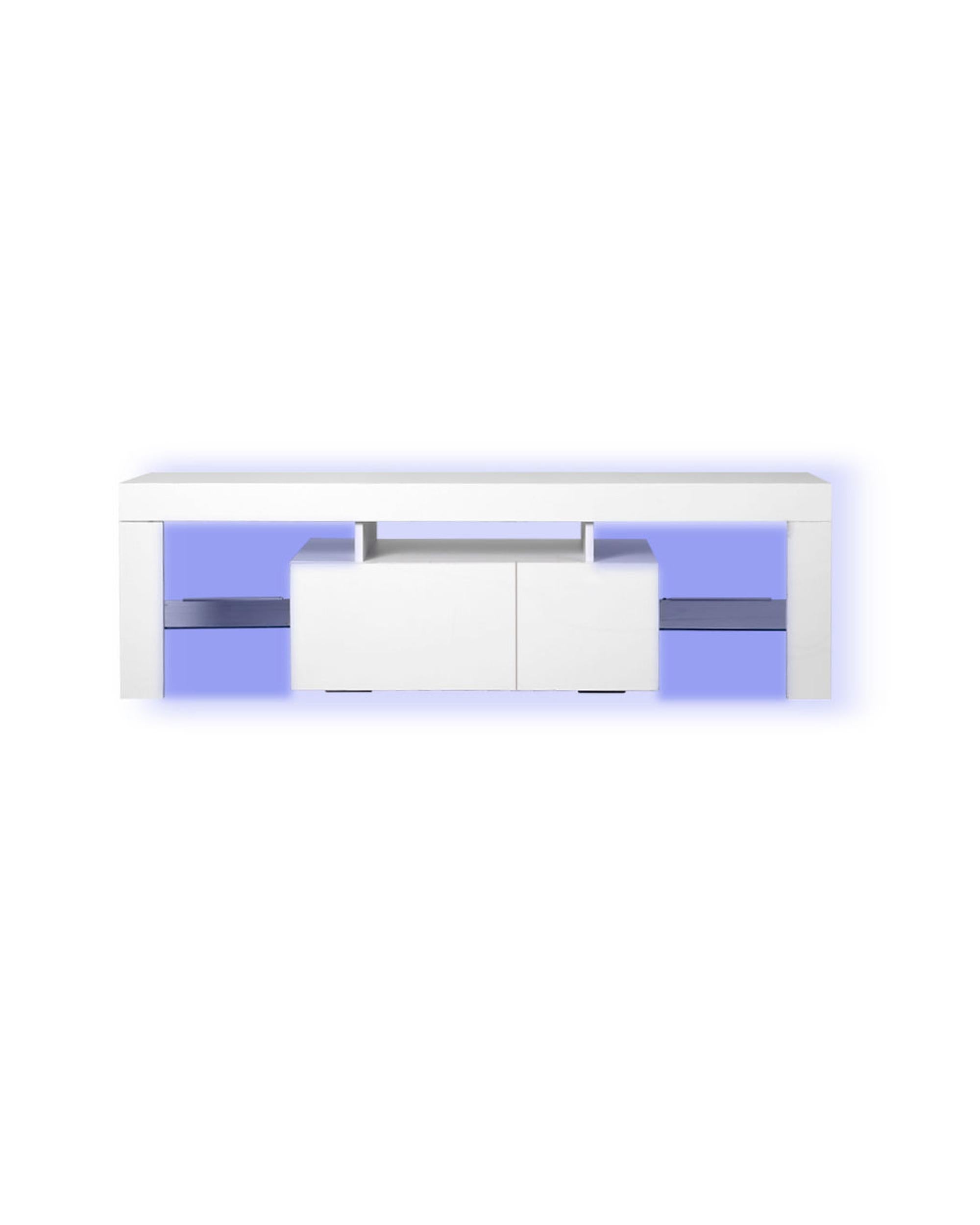 Levede TV Unit TV Cabinet Entertainment Unit Stand RGB LED Furniture Wooden Shelf 160cm