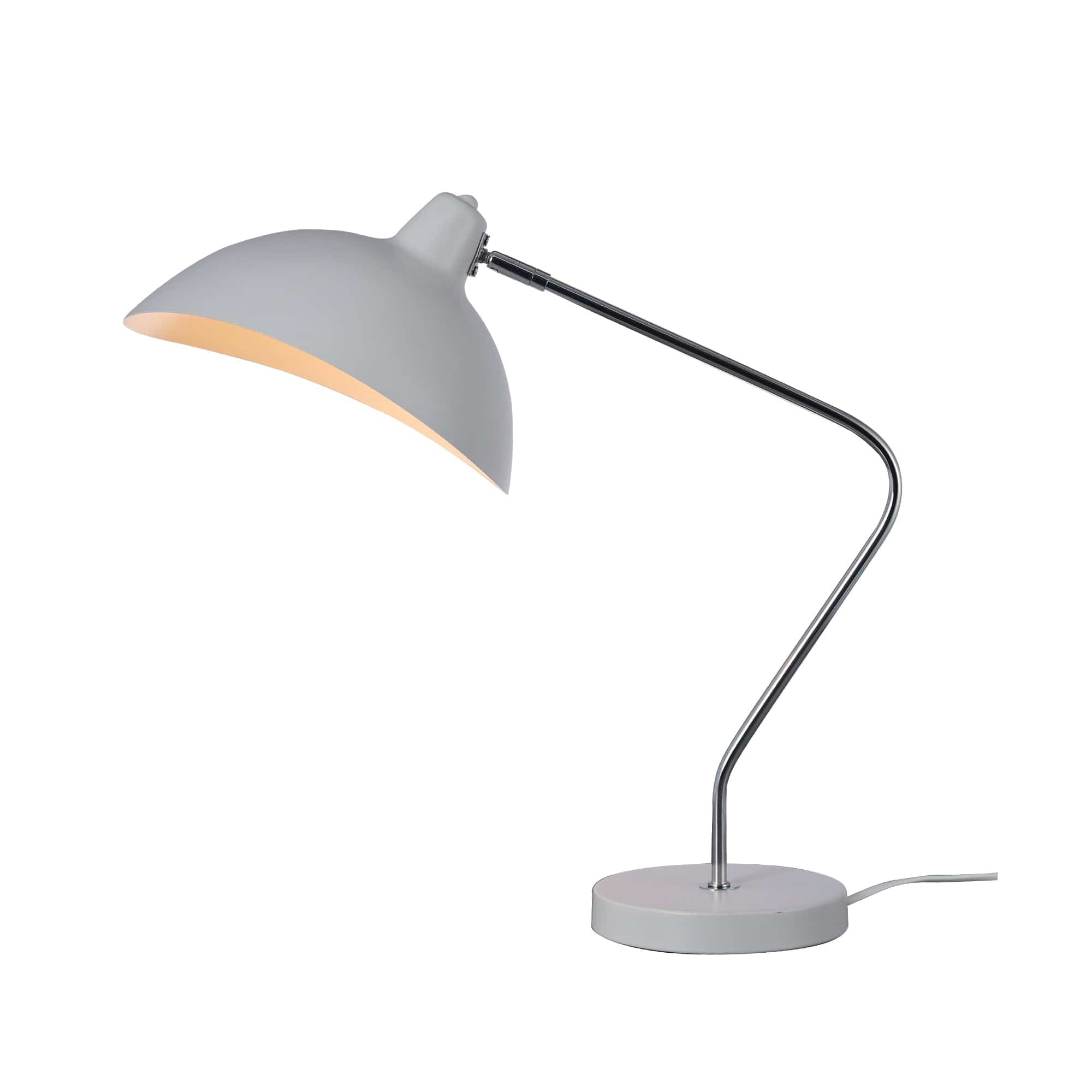 Lexi Lighting Table Lamp Abby Table Lamp White