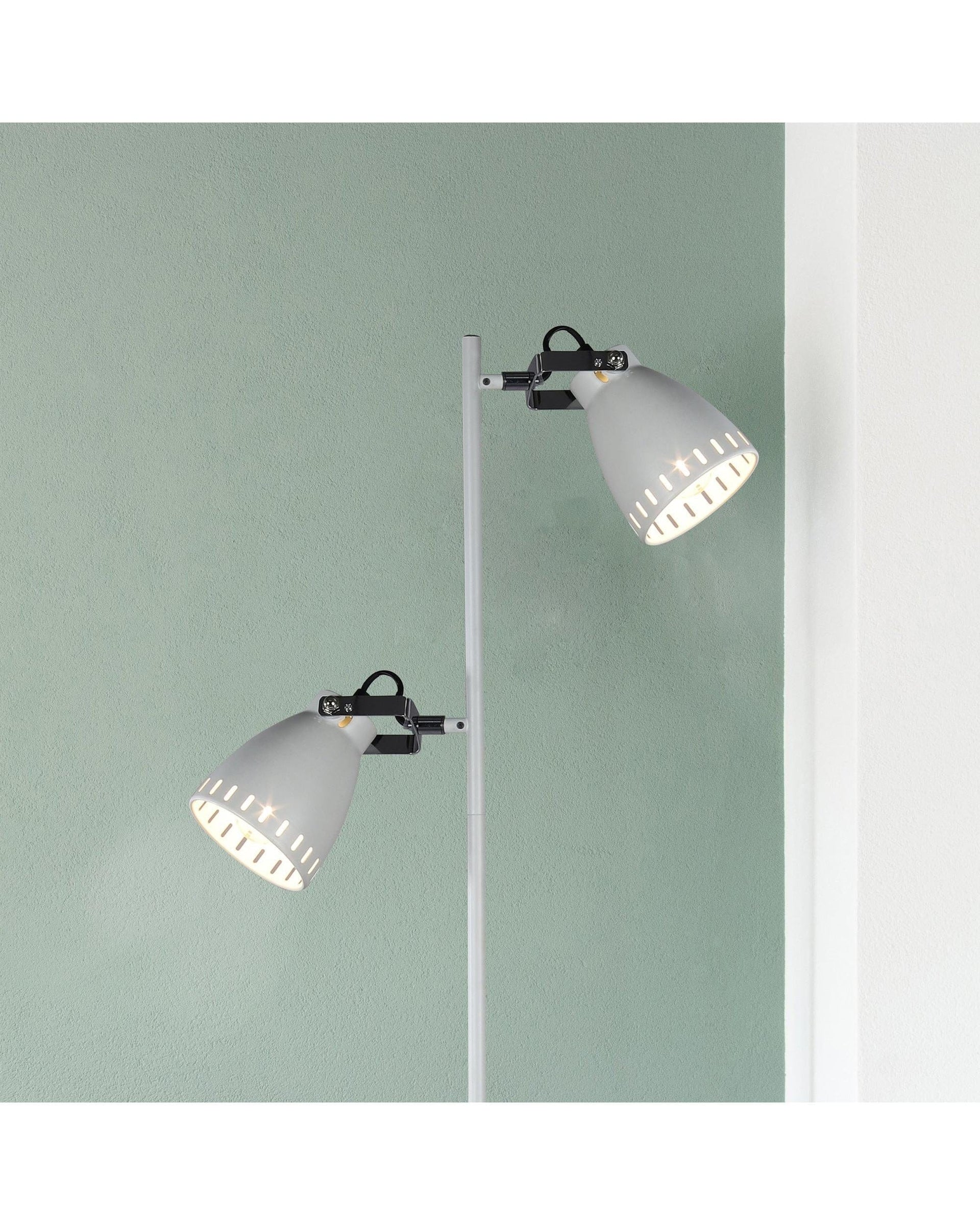 Lexi Lighting Floor Lamp Audrey Floor Lamp - White