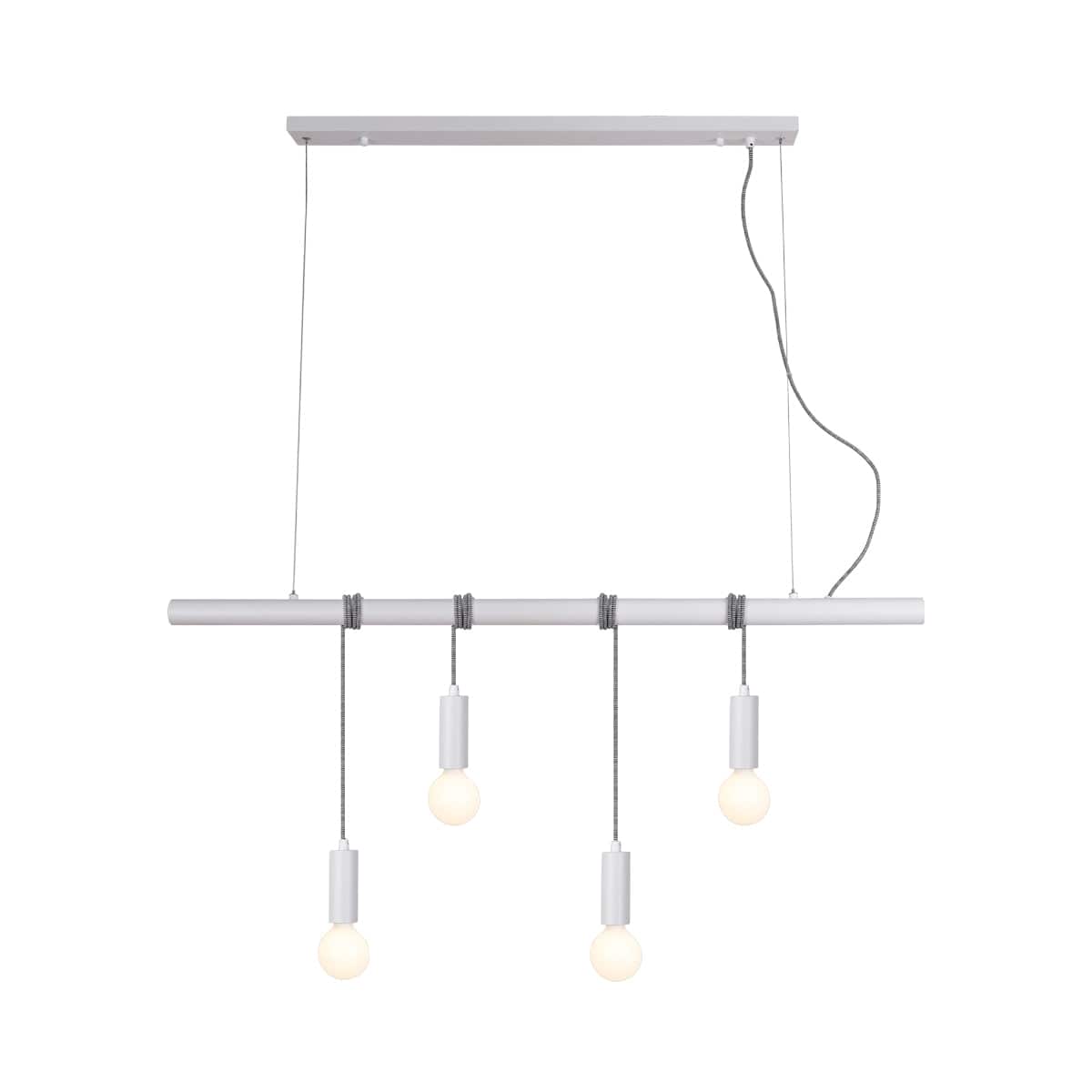 Lexi Lighting Pendant Light Bikkel 4 Lights Pendant Light - White