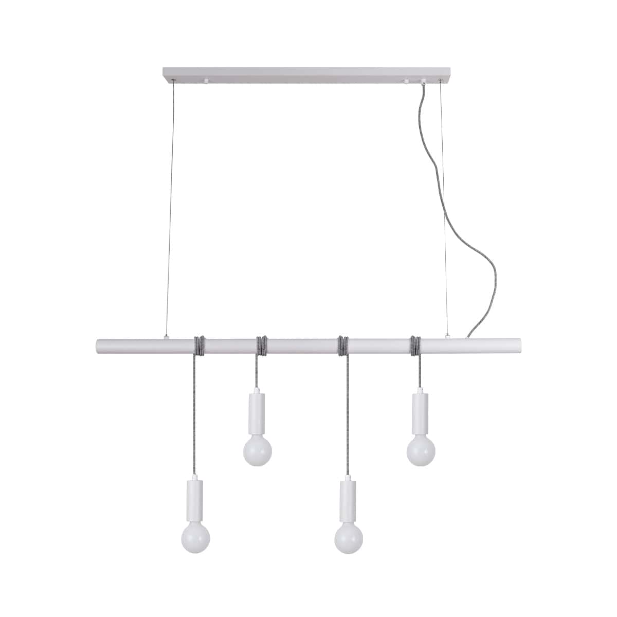 Lexi Lighting Pendant Light Bikkel 4 Lights Pendant Light - White
