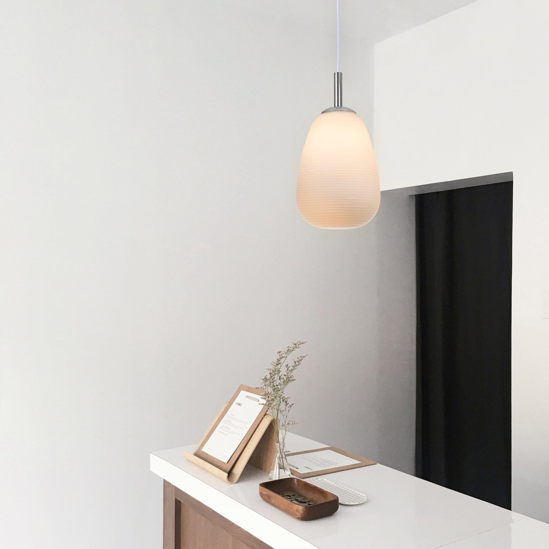 Lexi Lighting Pendant Light Briella Glass Pendant Light