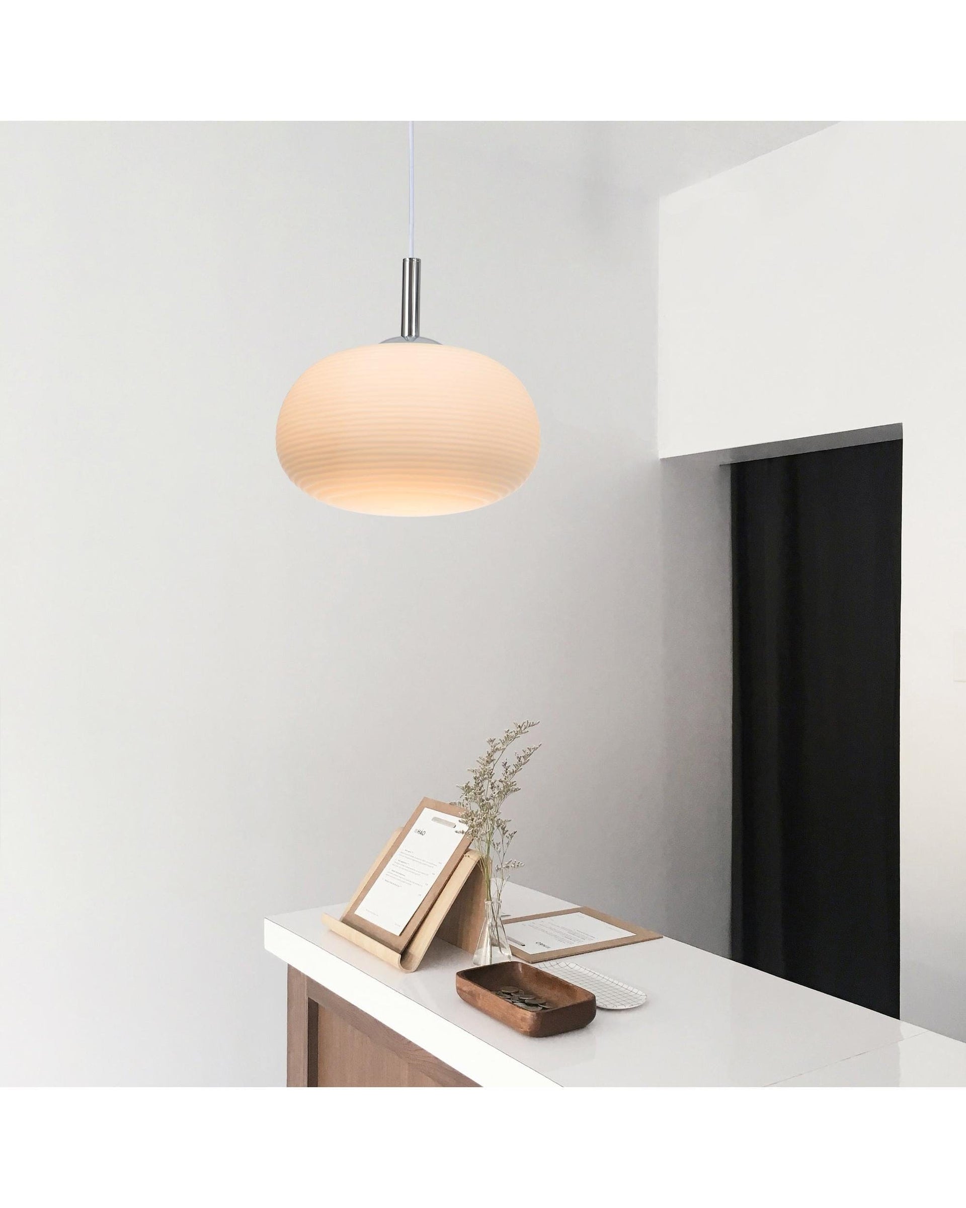 Lexi Lighting Pendant Light Celia Glass Pendant Light