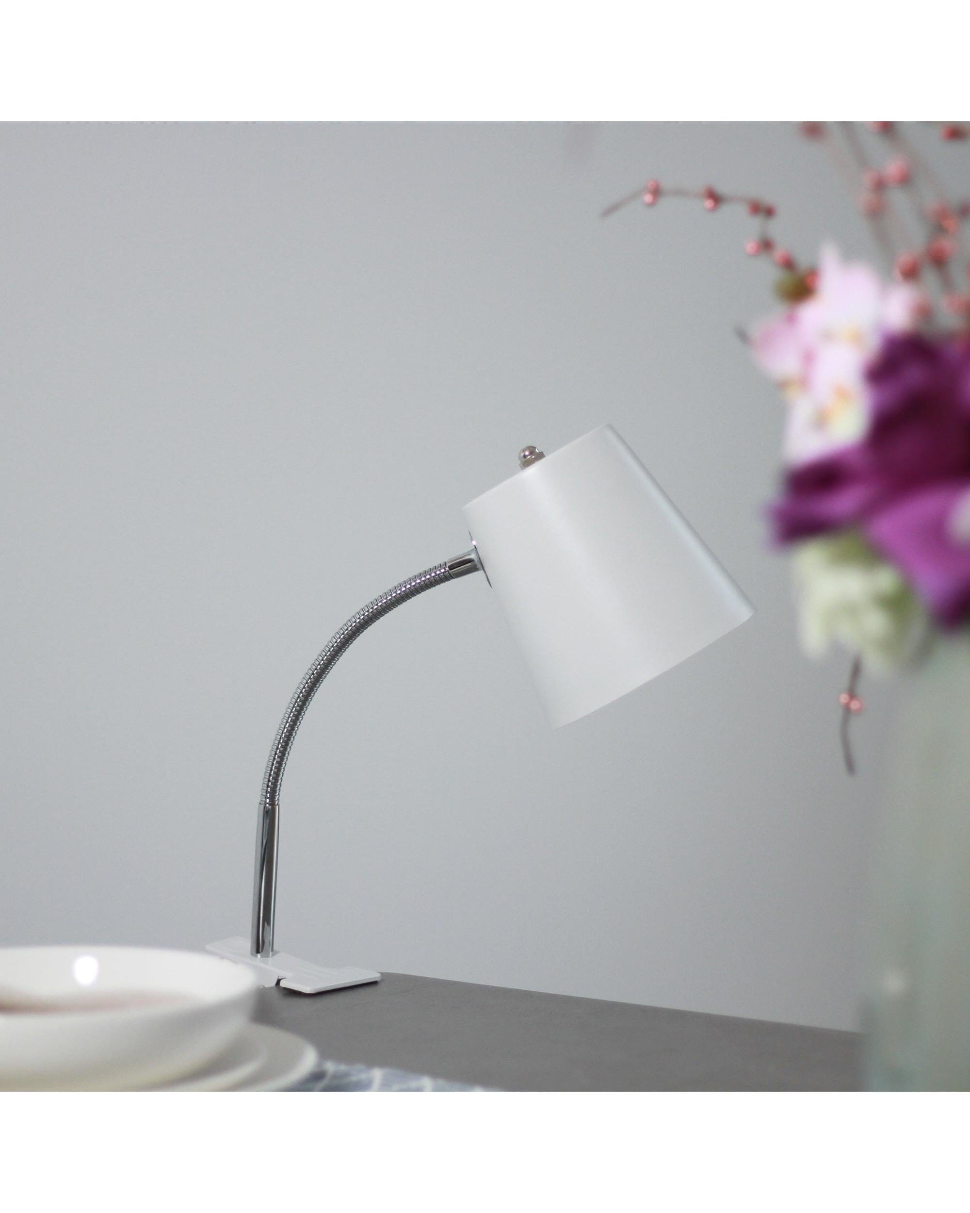 Lexi Lighting Table Lamp Ellie Table Lamp White