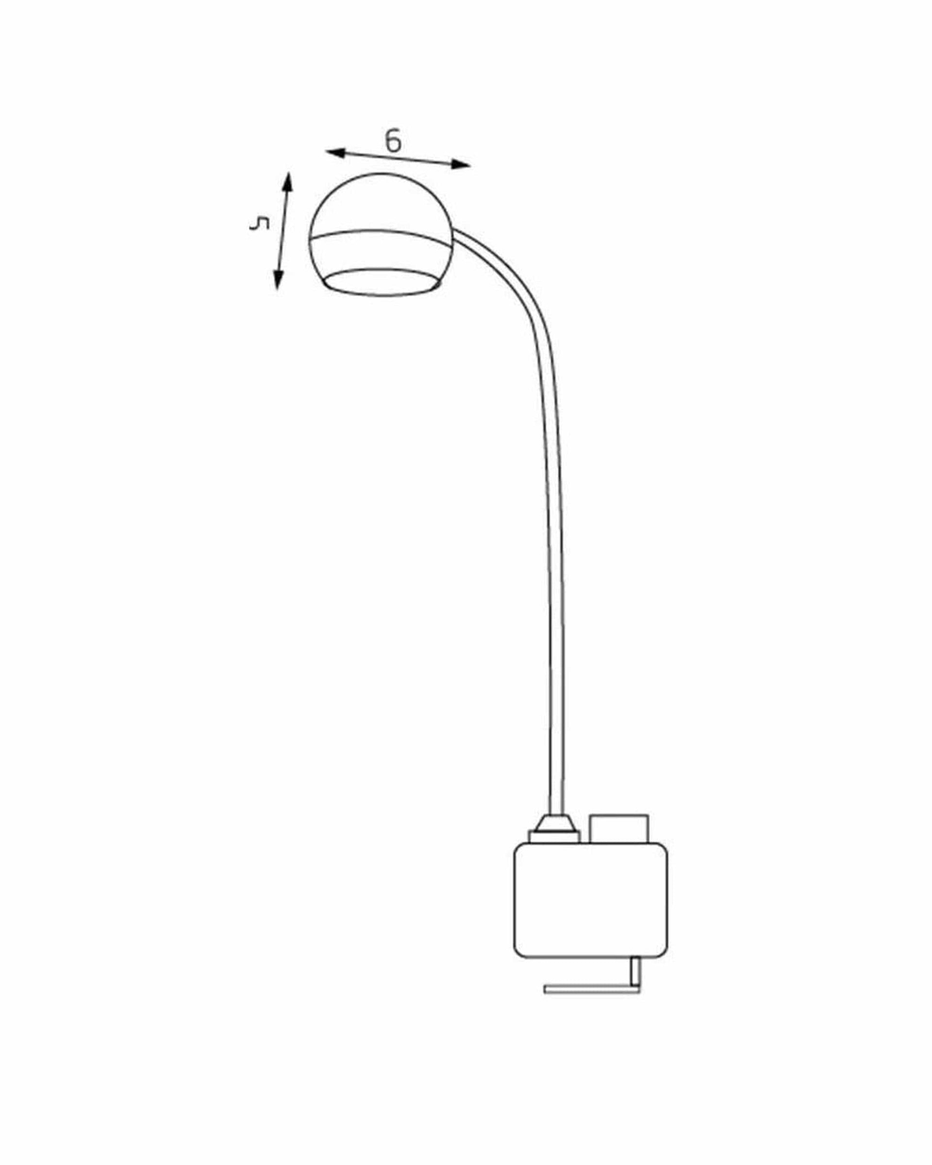 Lexi Lighting Table Lamp Inbuilt LED Multi-Functional Desk Lamp