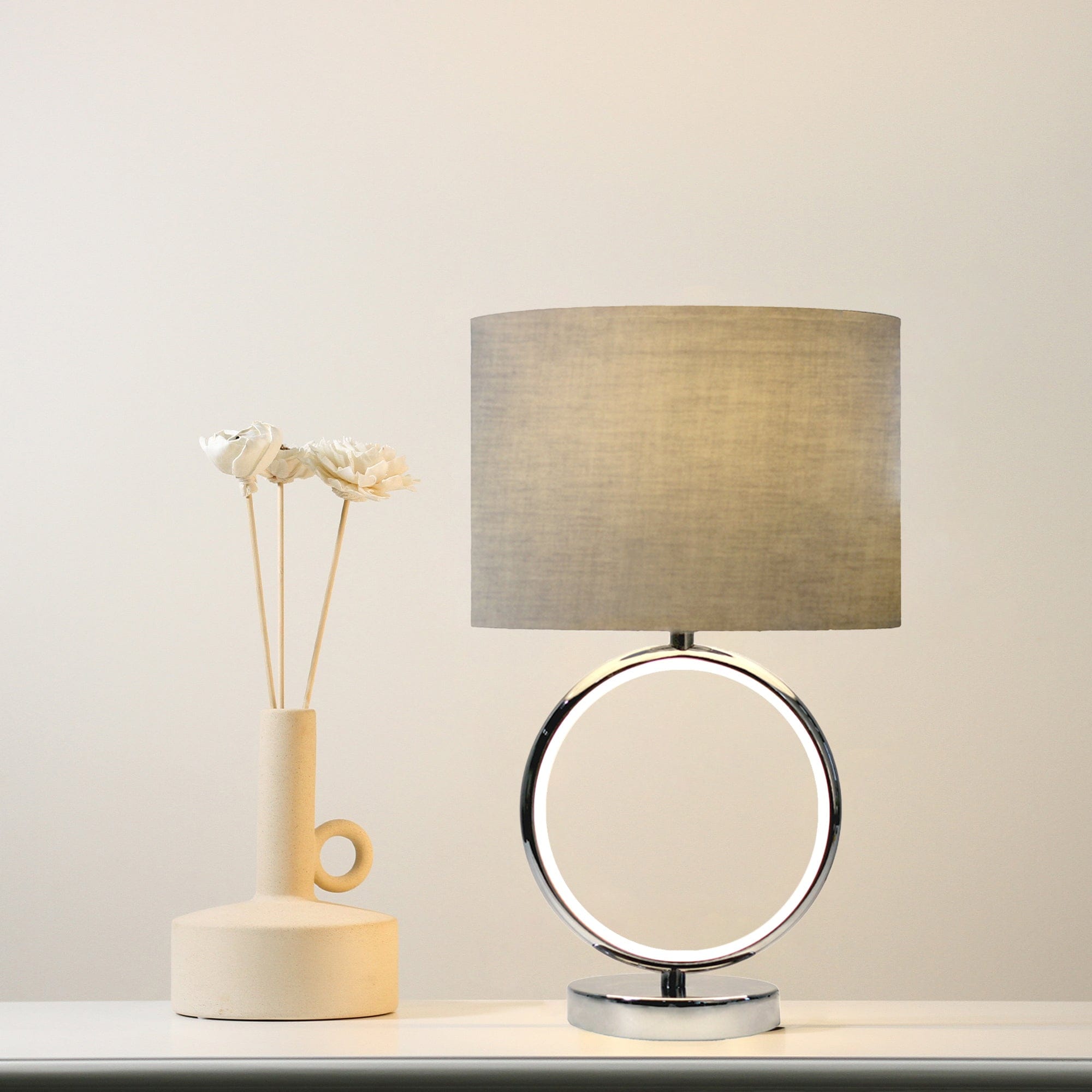 Lexi Lighting Table Lamp Marie Table Lamp - Chrome