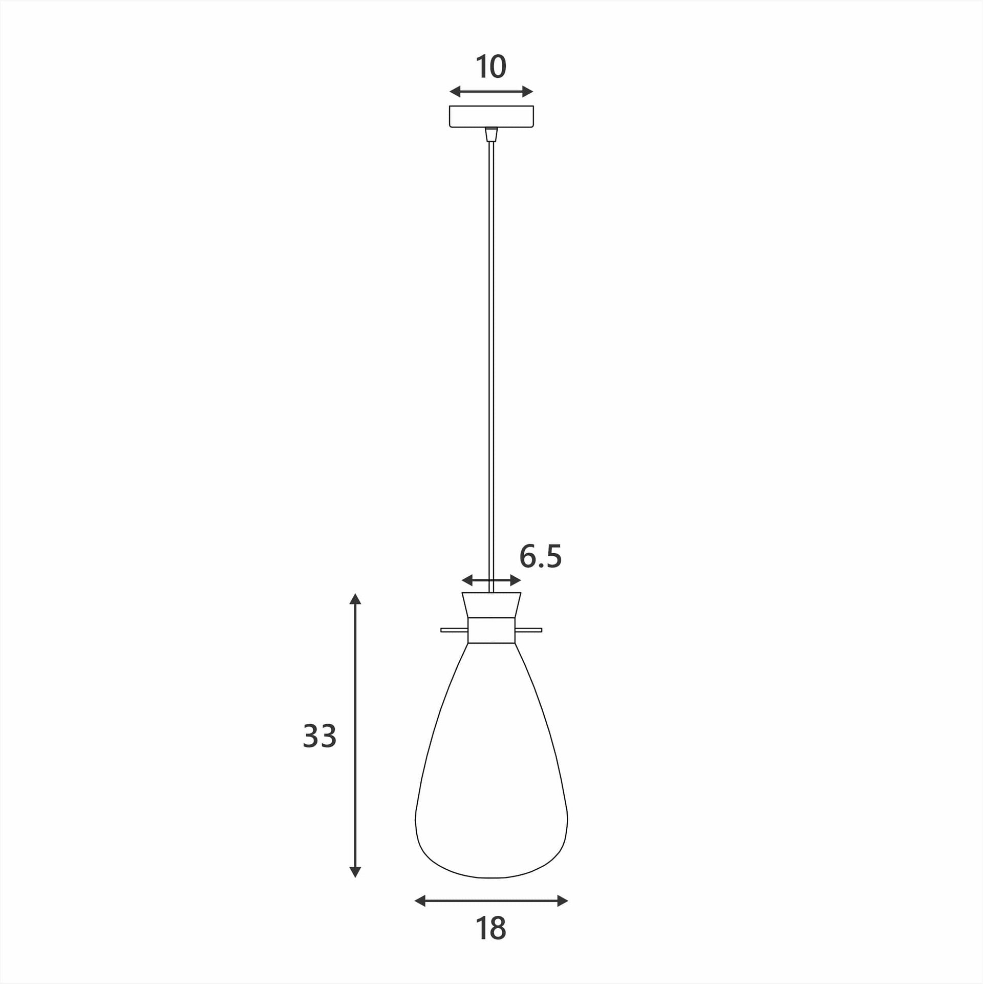 Lexi Lighting Pendant Light Orson Pendant Light - Grey
