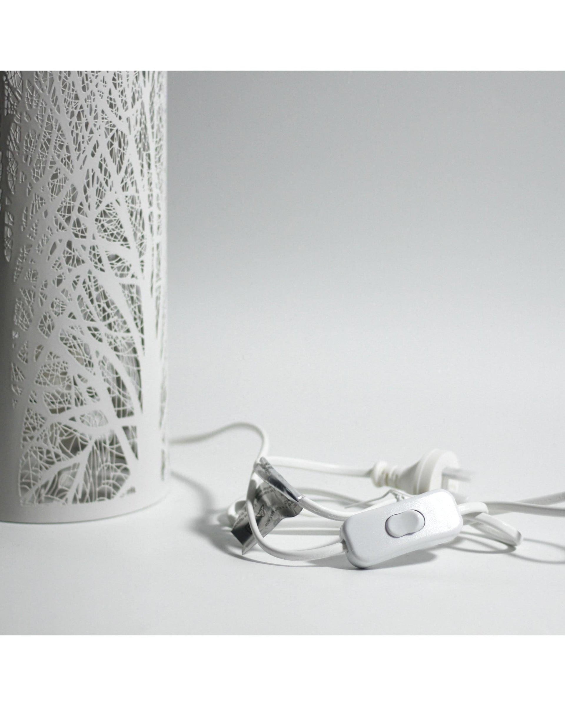 Lexi Lighting Table Lamp White Forest Table Lamp