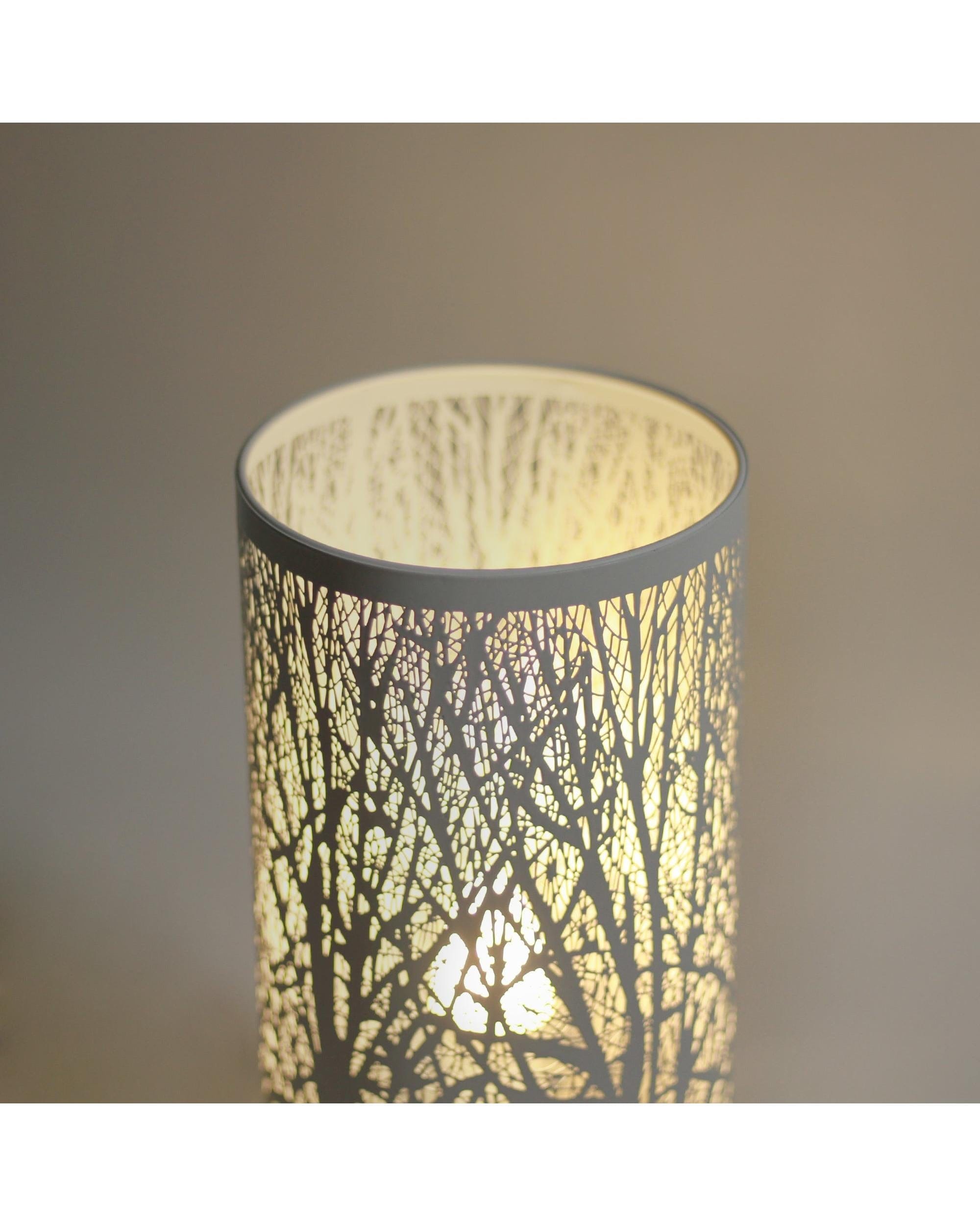 Lexi Lighting Table Lamp White Forest Table Lamp