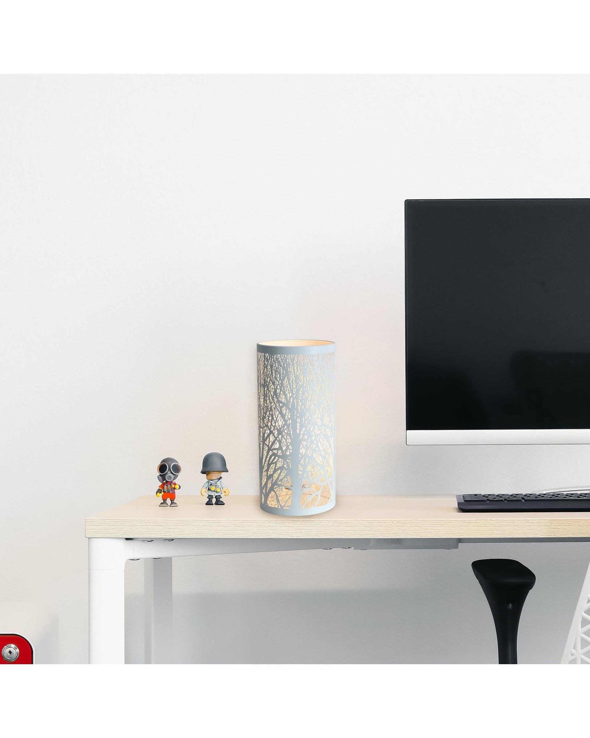 Lexi Lighting Table Lamp White Forest Table Lamp