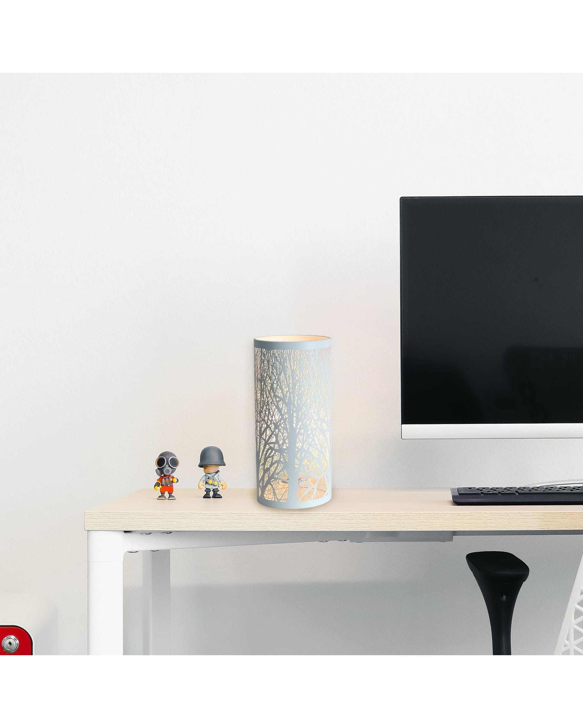 Lexi Lighting Table Lamp White Forest Table Lamp