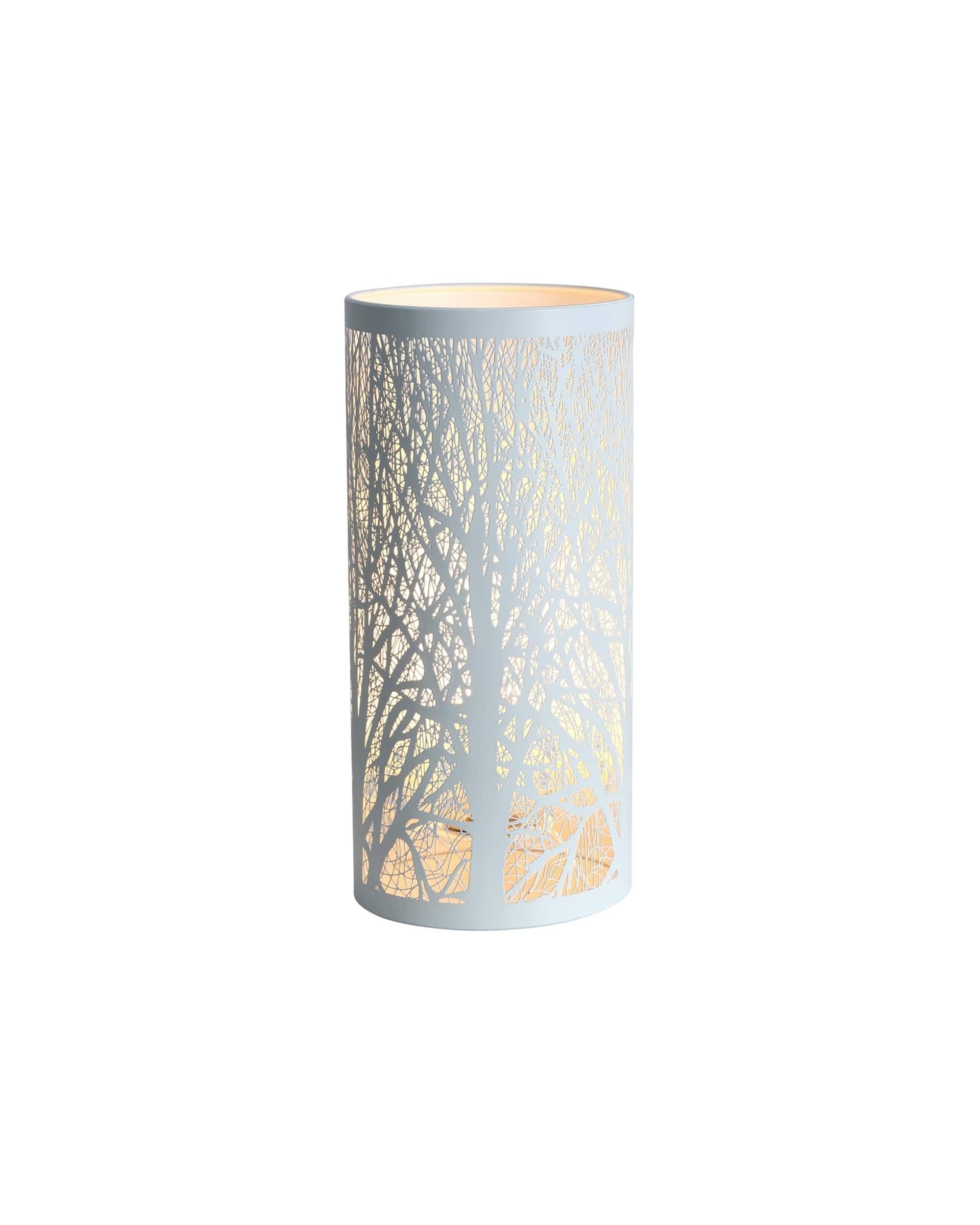 Lexi Lighting Table Lamp White Forest Table Lamp