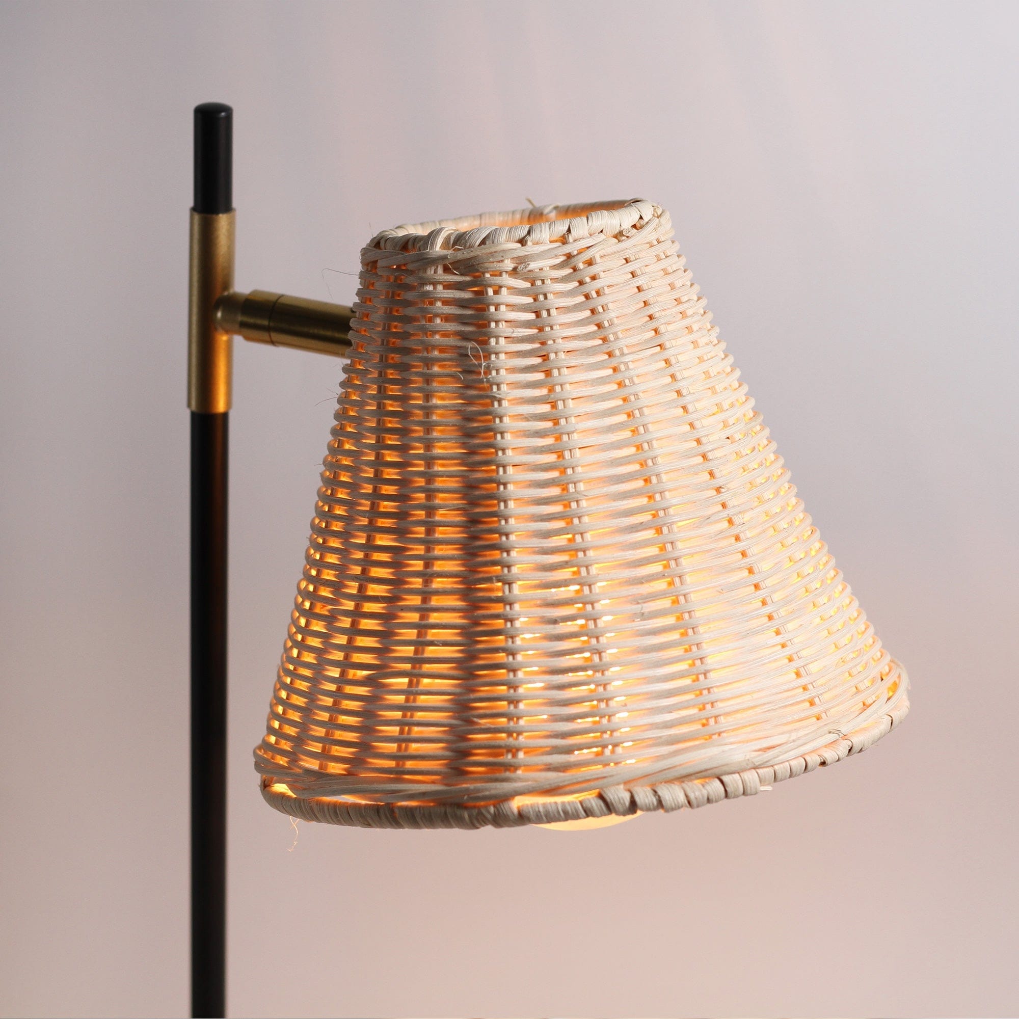 Lexi Lighting Table Lamp Yvette Rattan Table Lamp