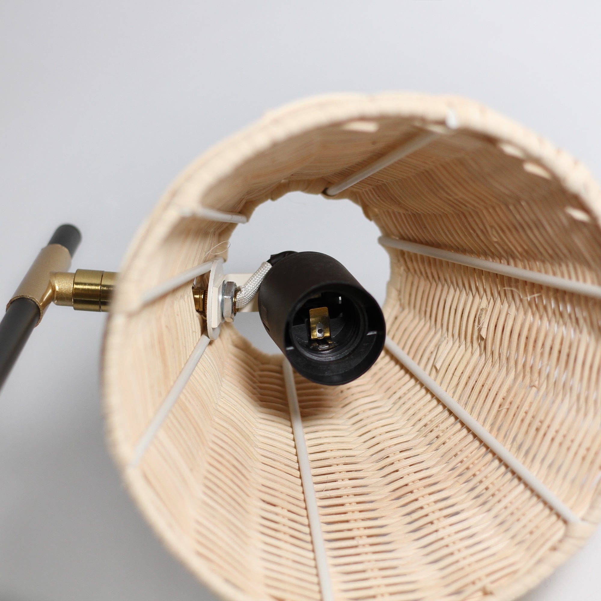 Lexi Lighting Table Lamp Yvette Rattan Table Lamp
