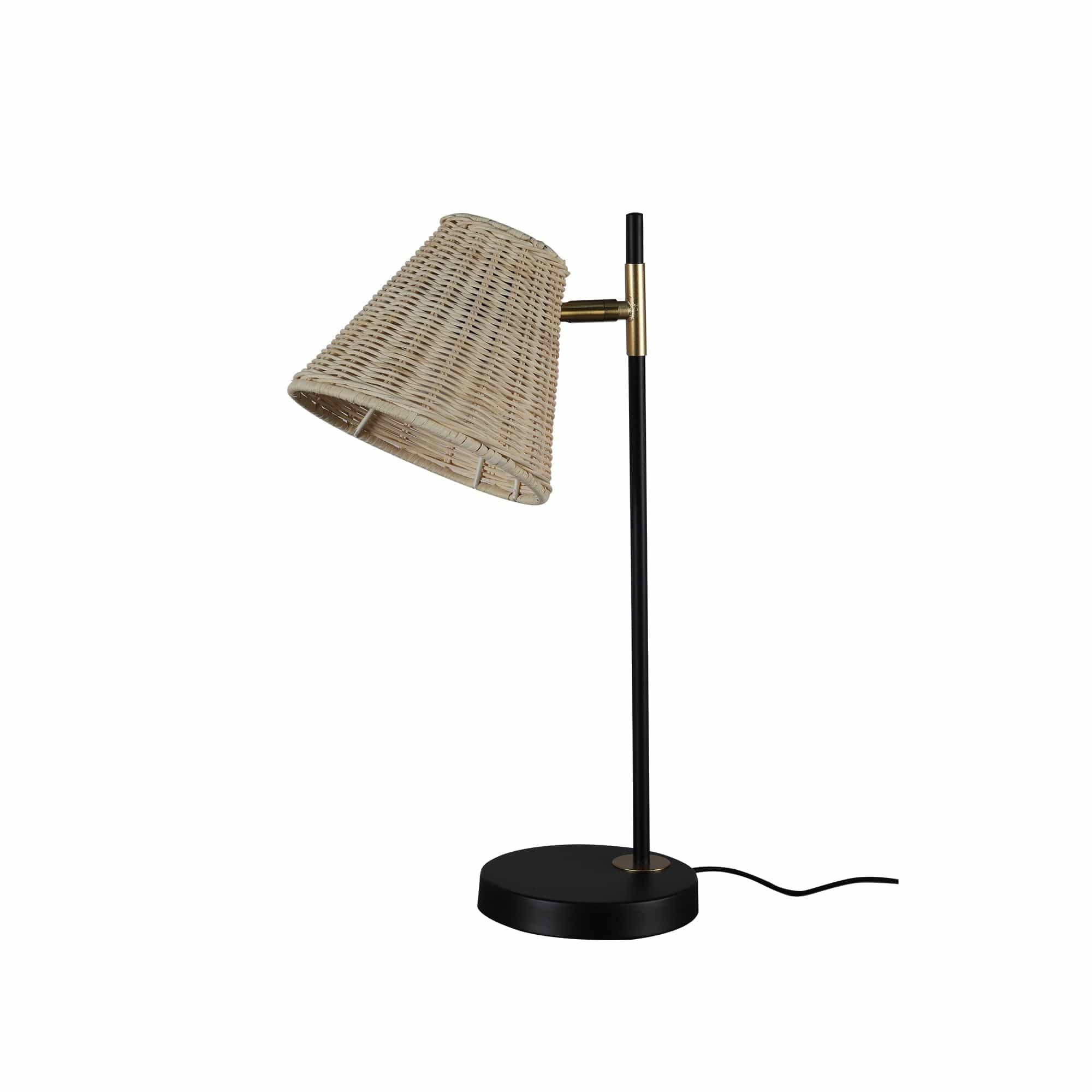 Lexi Lighting Table Lamp Yvette Rattan Table Lamp