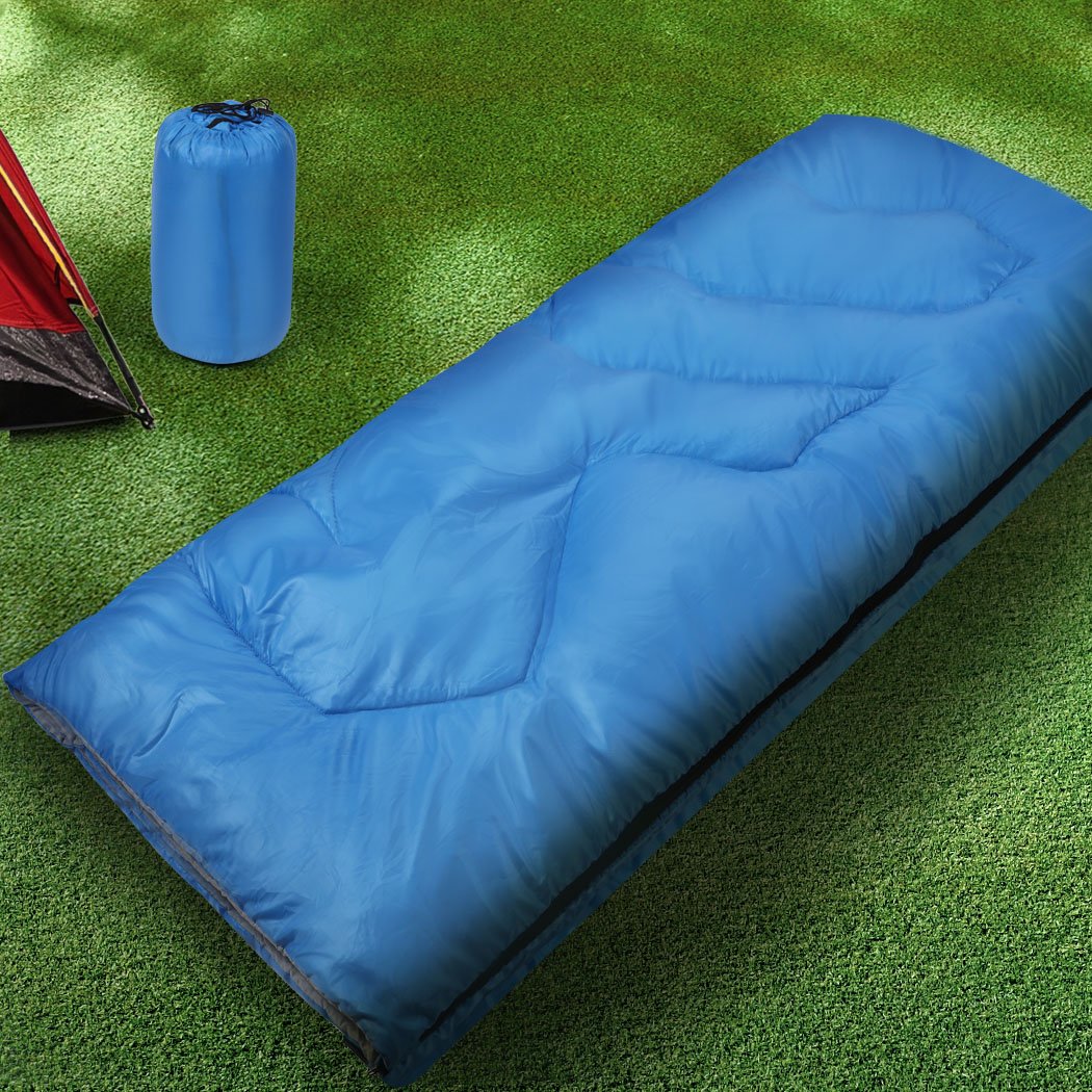 Sleeping Bag Single Bags Outdoor Camping Hiking Thermal Tent Sack 10deg - 25deg Mountview
