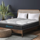 Pocket Spring Mattress Cool Gel Memory Foam  Euro Top Medium Soft 30CM - KING Dreamz