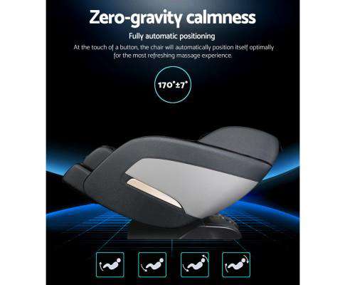 Livemor Massage Chair 3D Electric Massage Chair Zero Gravity Recliner Shiatsu Back Heating Massager
