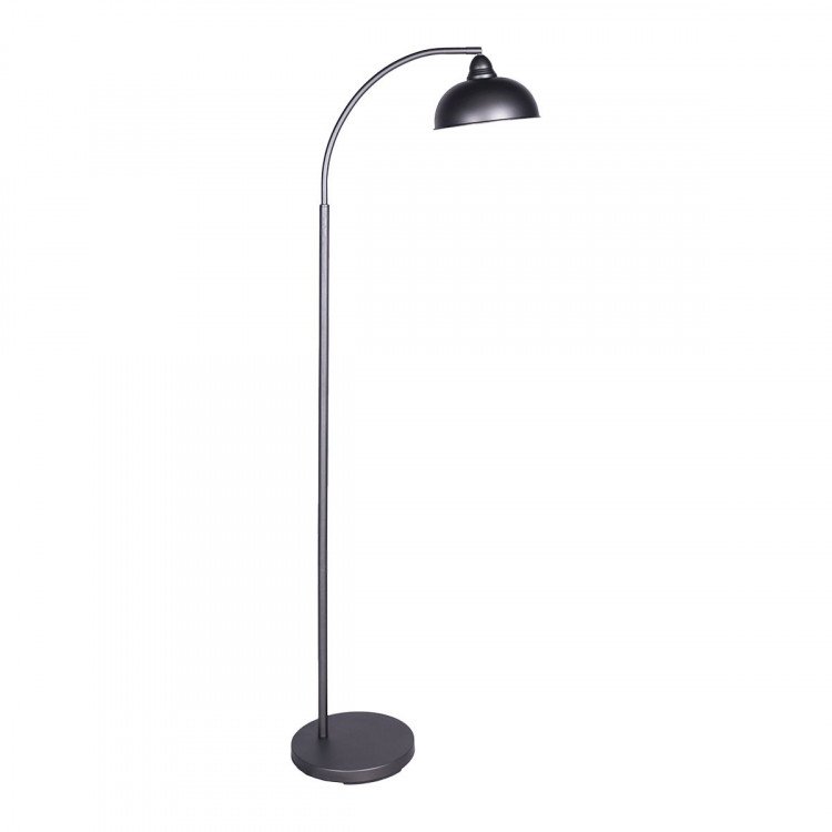 SARANTINO DARK GREY FLOOR LAMP INDUSTRIAL CHIC ADJUSTABLE ANGLE Sarantino