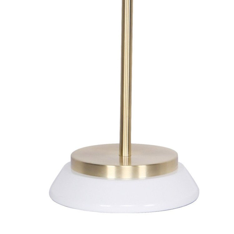 SARANTINO WHITE/BRASS TABLE LAMP Sarantino