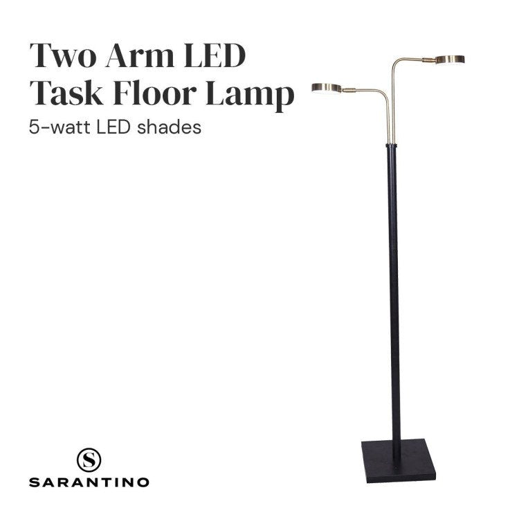 SARANTINO LED METAL FLOOR LAMP Sarantino