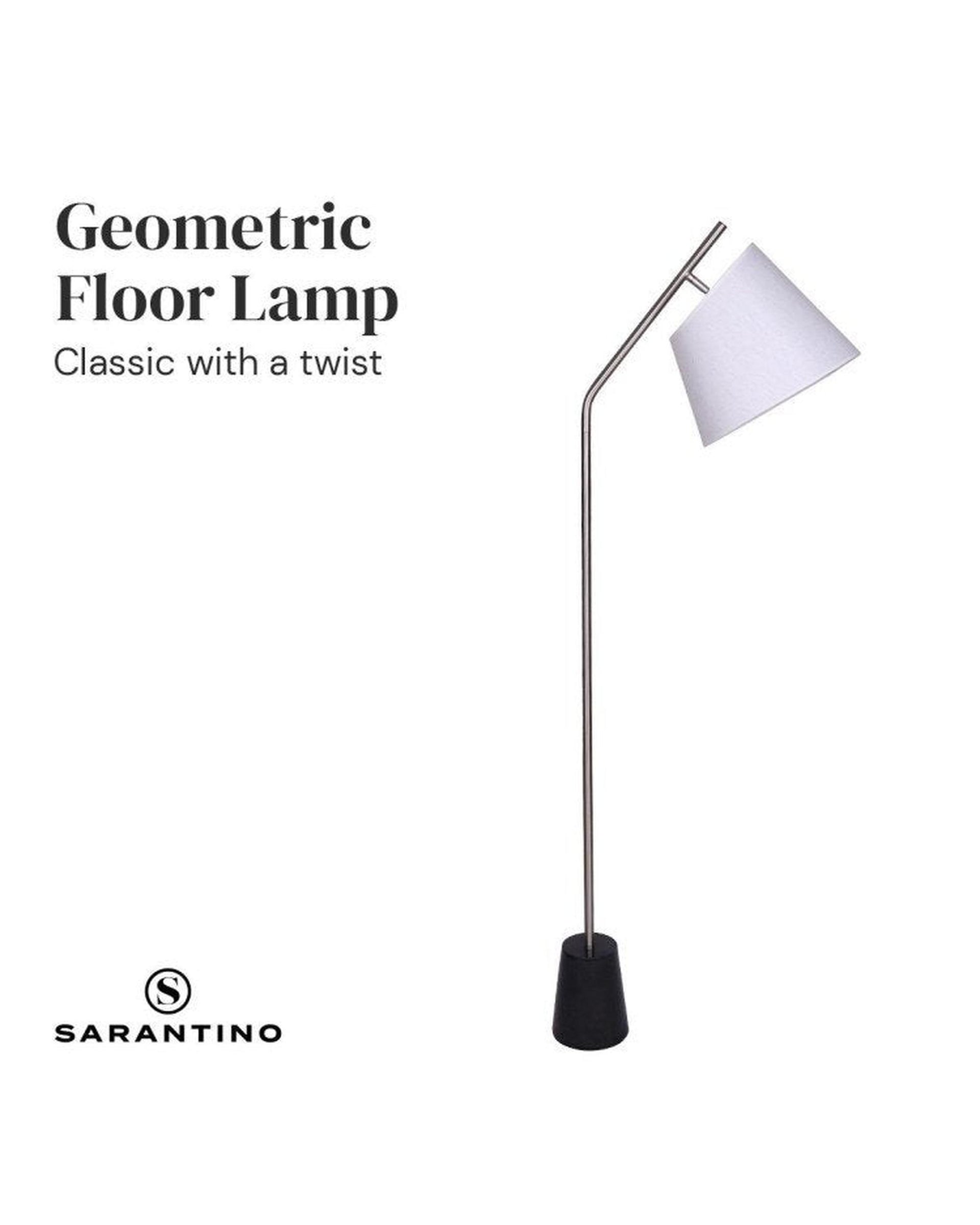 SARANTINO MODERN ARC FLOOR LAMP Sarantino