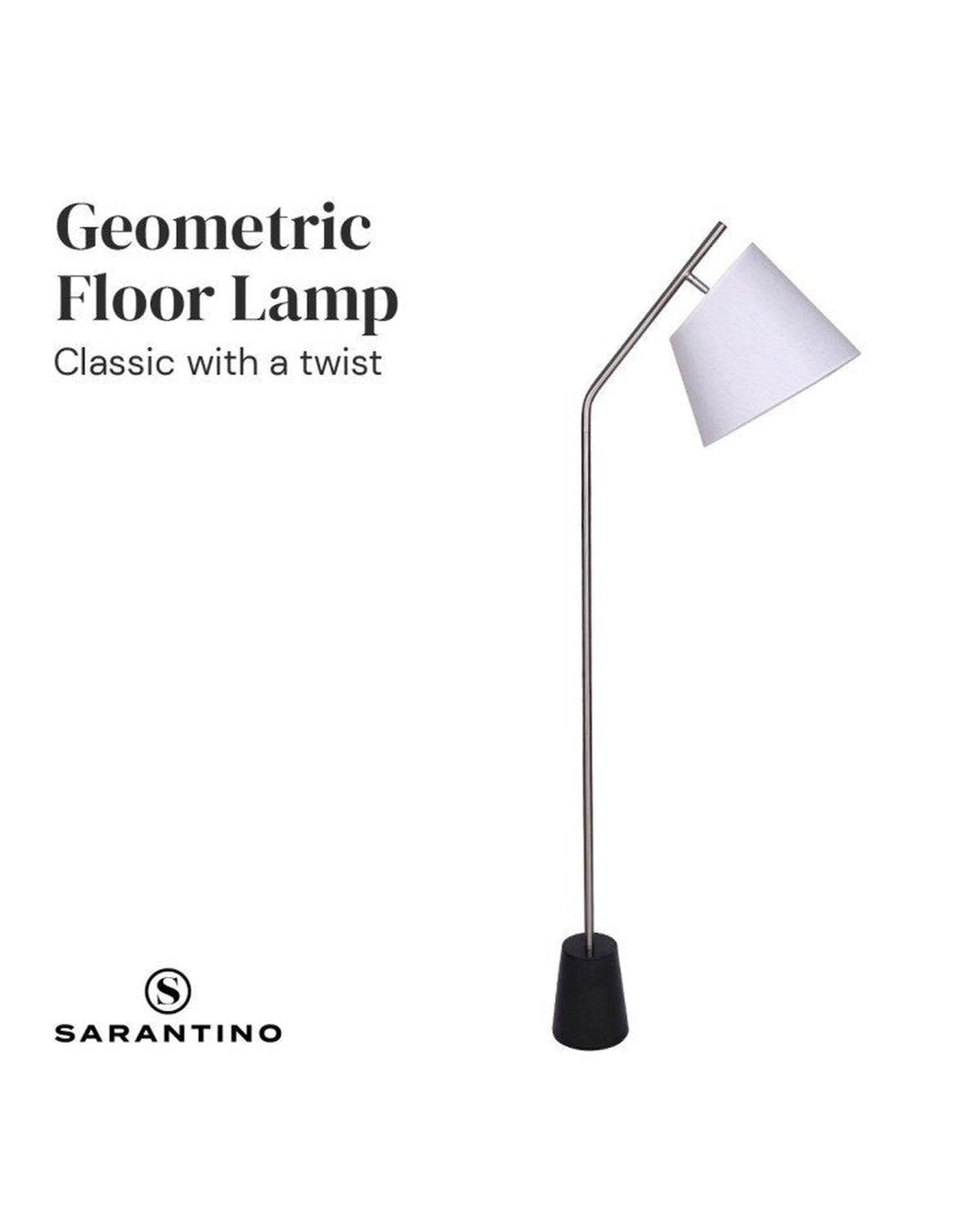 SARANTINO MODERN ARC FLOOR LAMP Sarantino