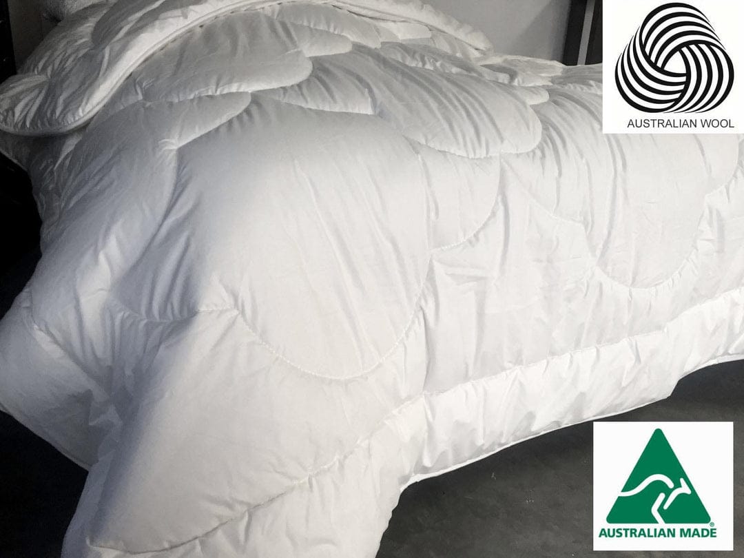 Luxton Duvet/Quilt Luxton 350GSM Australian Wool Quilt