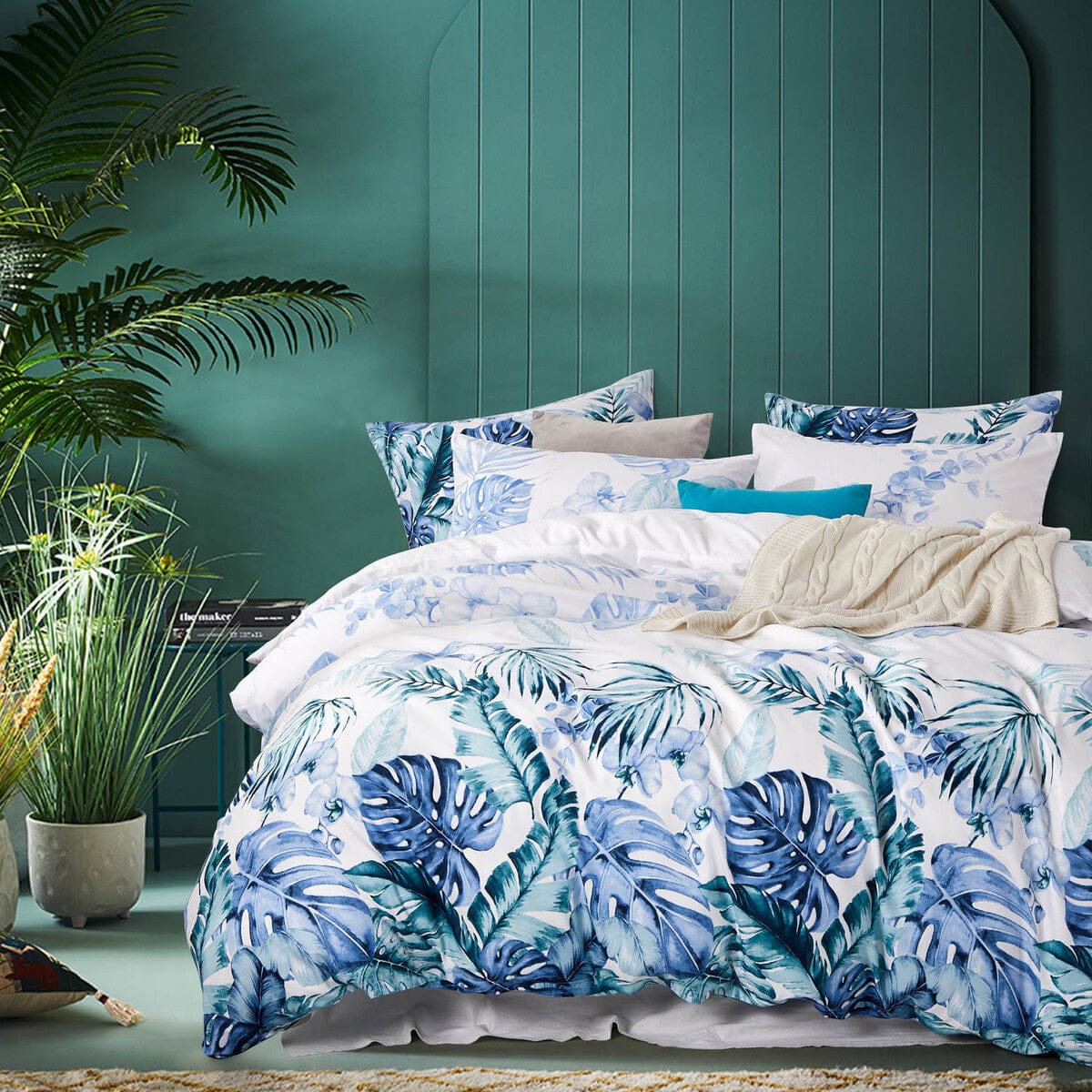 Luxton Quilt Cover Luxton Adelina Tropical Quilt Cover Set