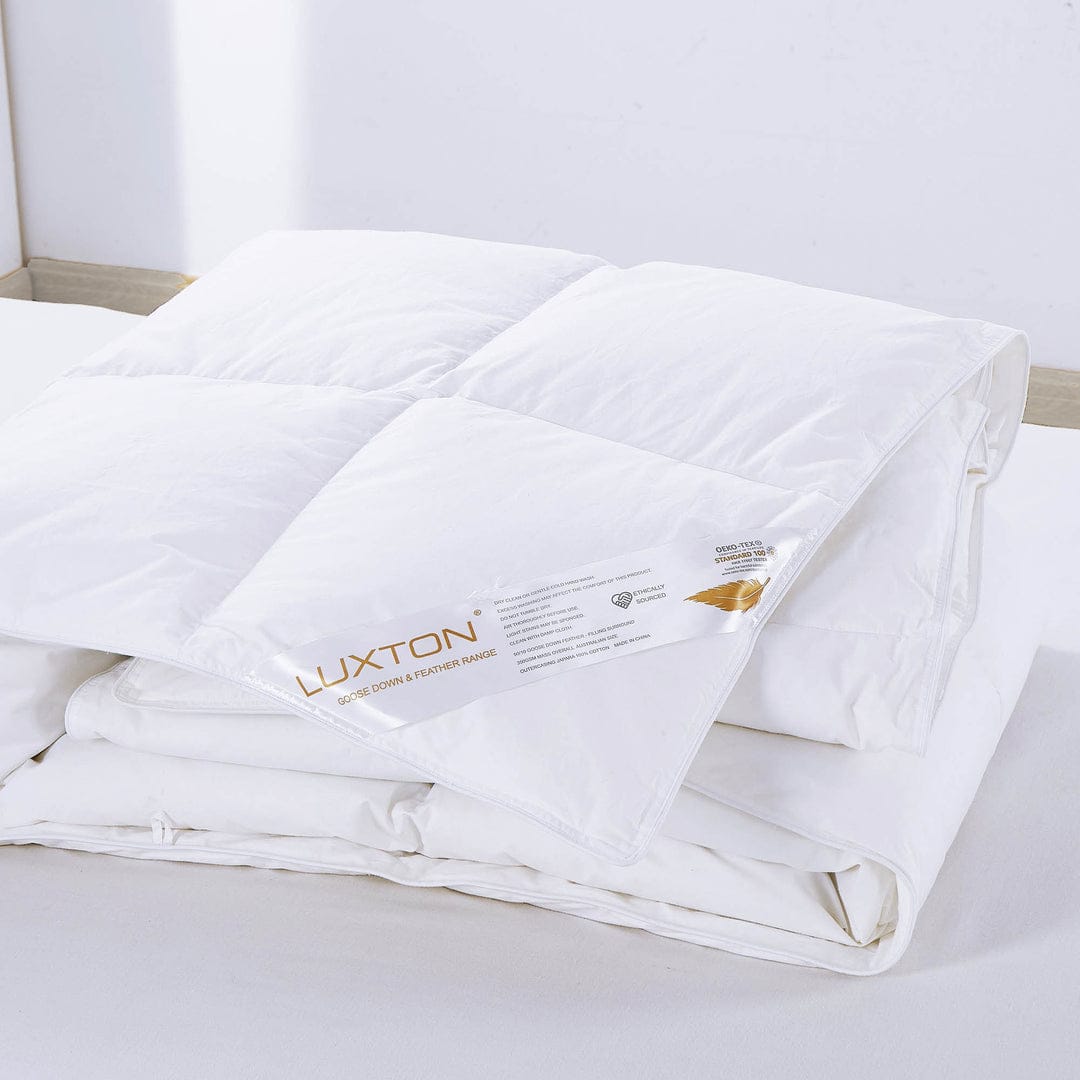 Luxton Duvet/Quilt Luxton All Seasons Goose Feather 90 Down & 10 Feather Quilt