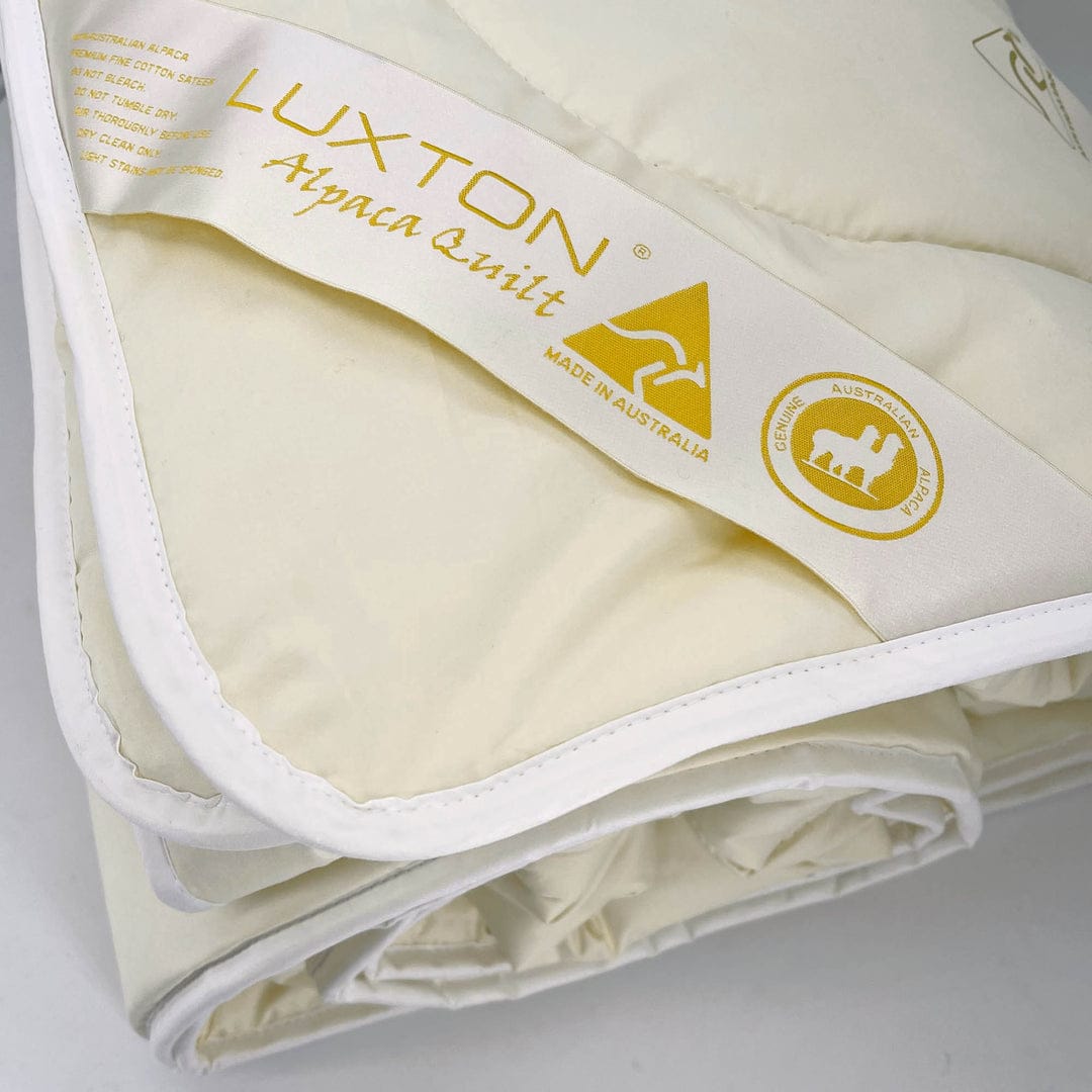Luxton Duvet/Quilt Luxton Premium 100% Alpaca 500GSM Quilt