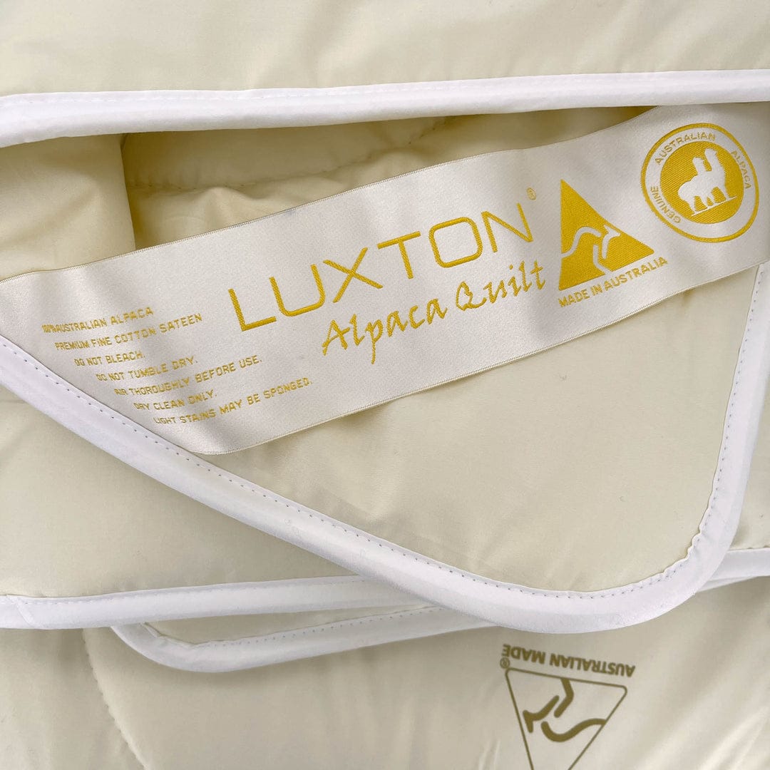 Luxton Duvet/Quilt Luxton Premium 100% Alpaca 500GSM Quilt