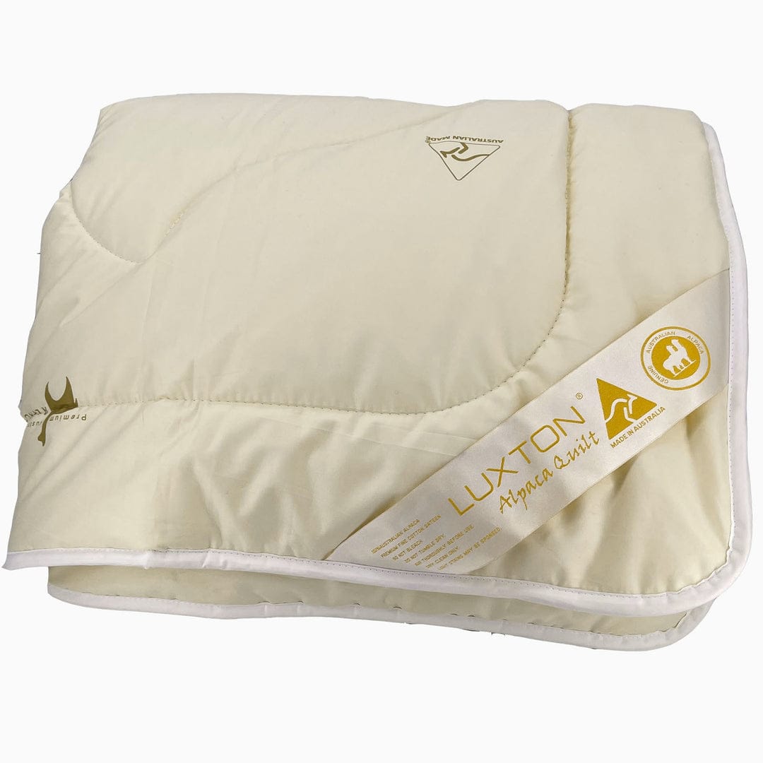 Luxton Duvet/Quilt Luxton Premium 100% Alpaca 500GSM Quilt