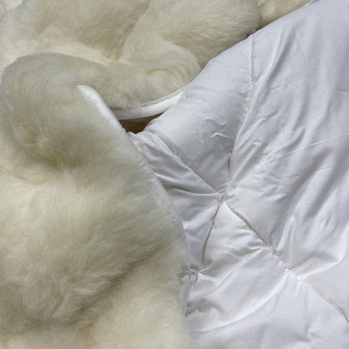 Luxton Mattress Topper Luxton Premium Reversible 1000GSM Australian Wool Mattress Topper