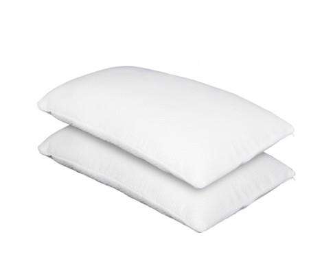 Set of 2 Visco Elastic Memory Foam Pillows Giselle