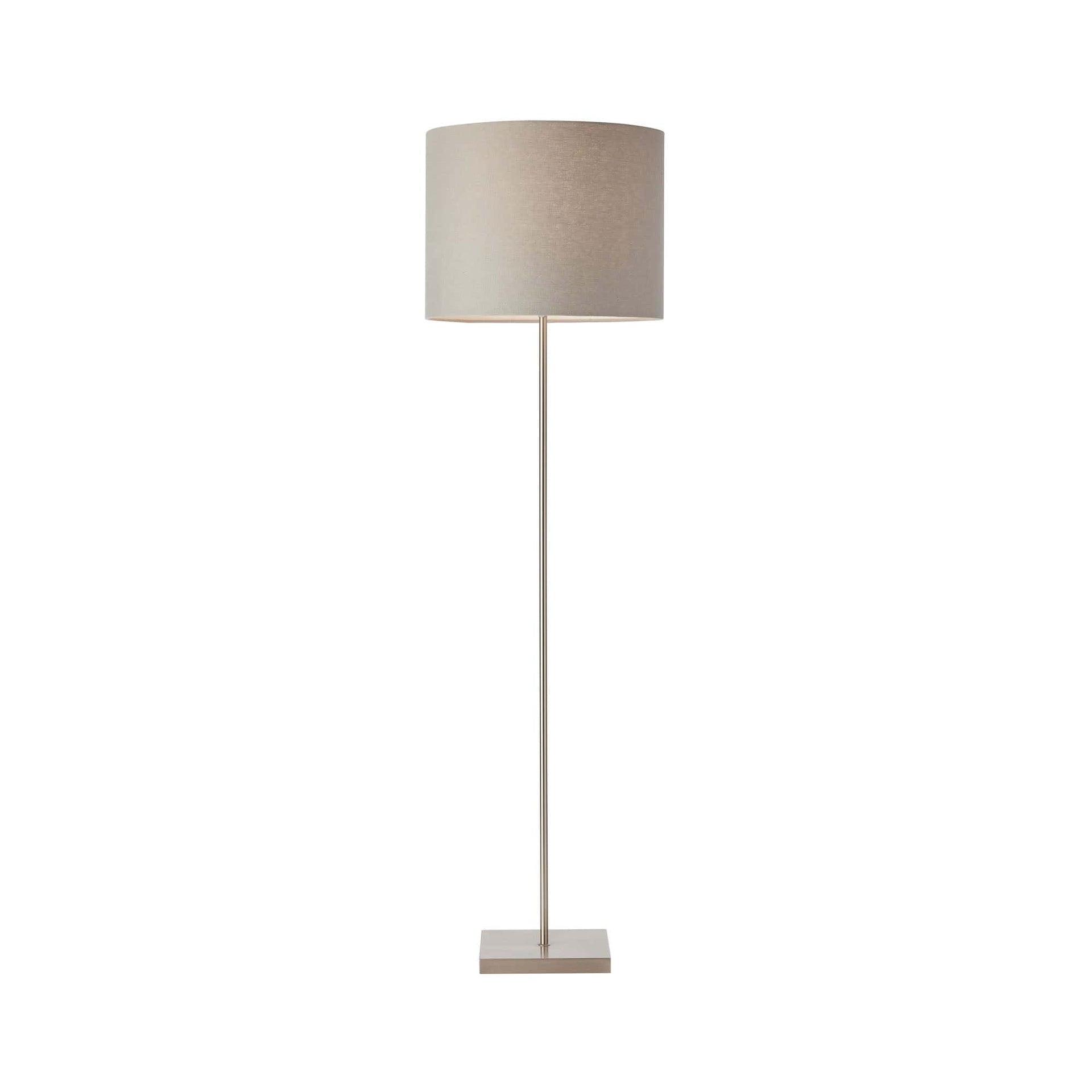 Mayfield Lighting Floor Lamp Mayfield Lighting Felix Brushed Chrome Floor Lamp