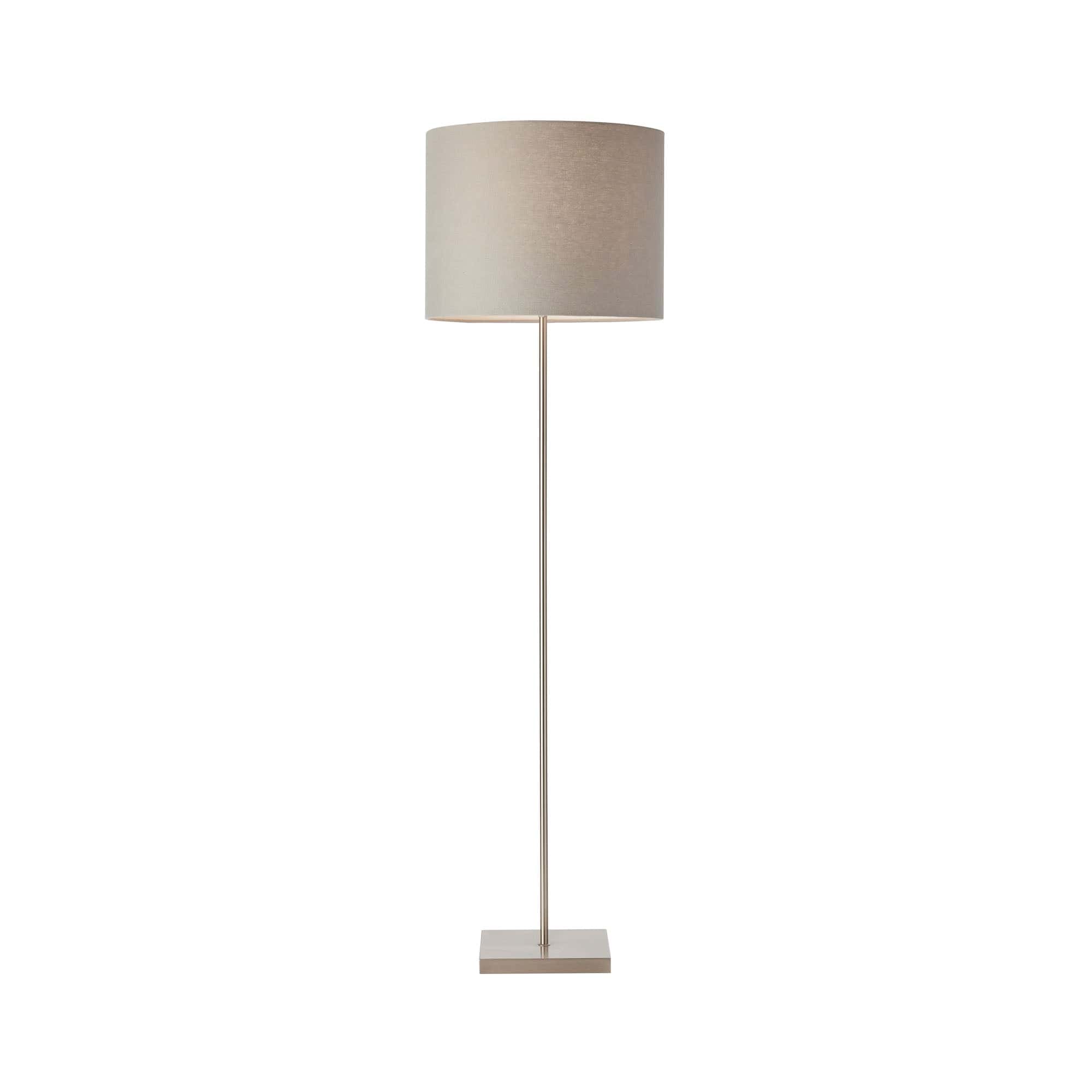 Mayfield Lighting Floor Lamp Mayfield Lighting Felix Brushed Chrome Floor Lamp