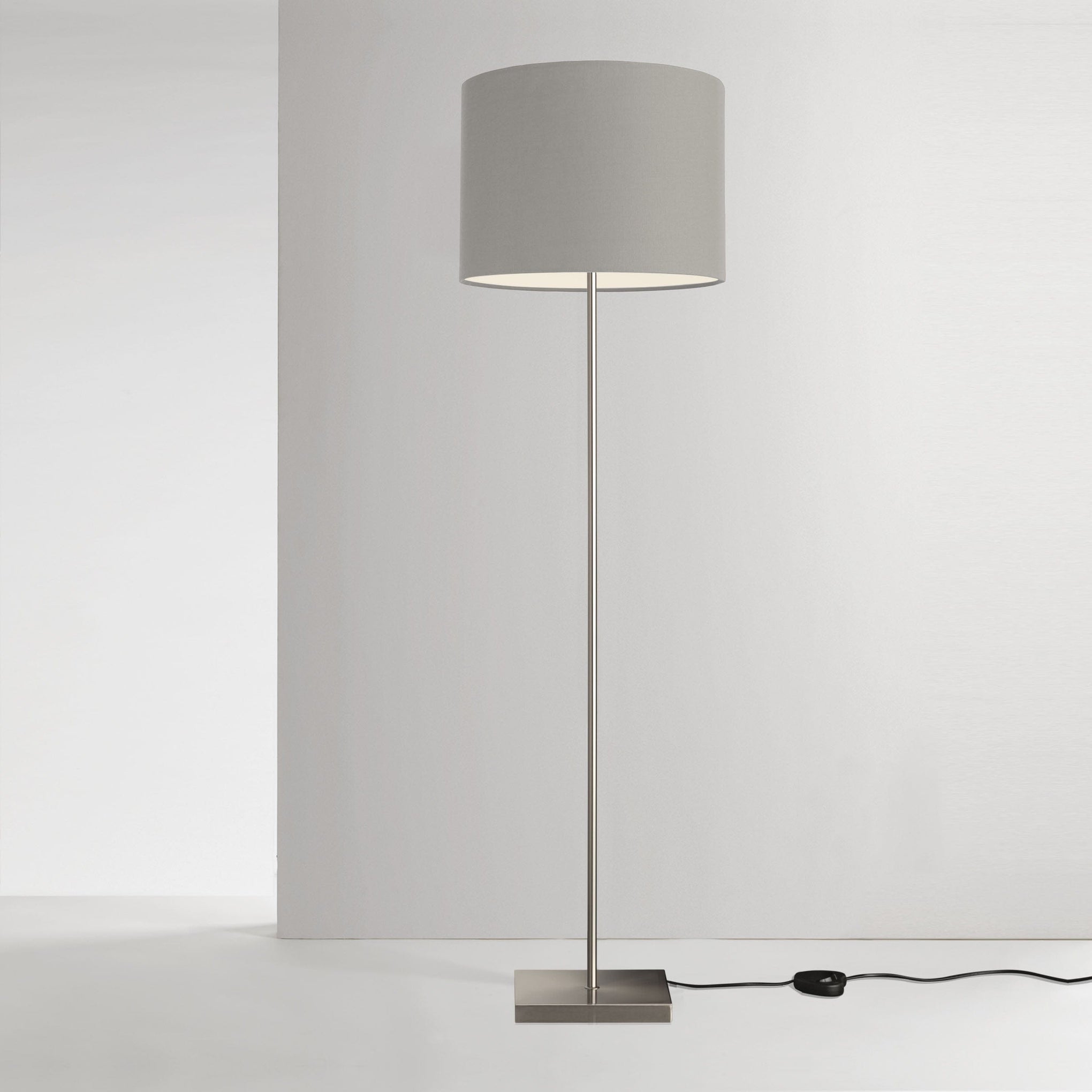 Mayfield Lighting Floor Lamp Mayfield Lighting Felix Brushed Chrome Floor Lamp