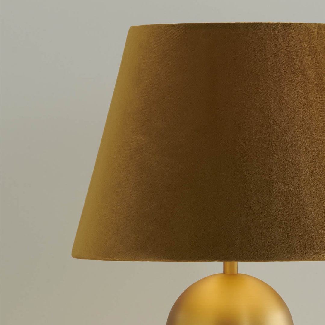 Mayfield Lighting Table Lamp Mayfield Lighting Misty Gold Table Lamp
