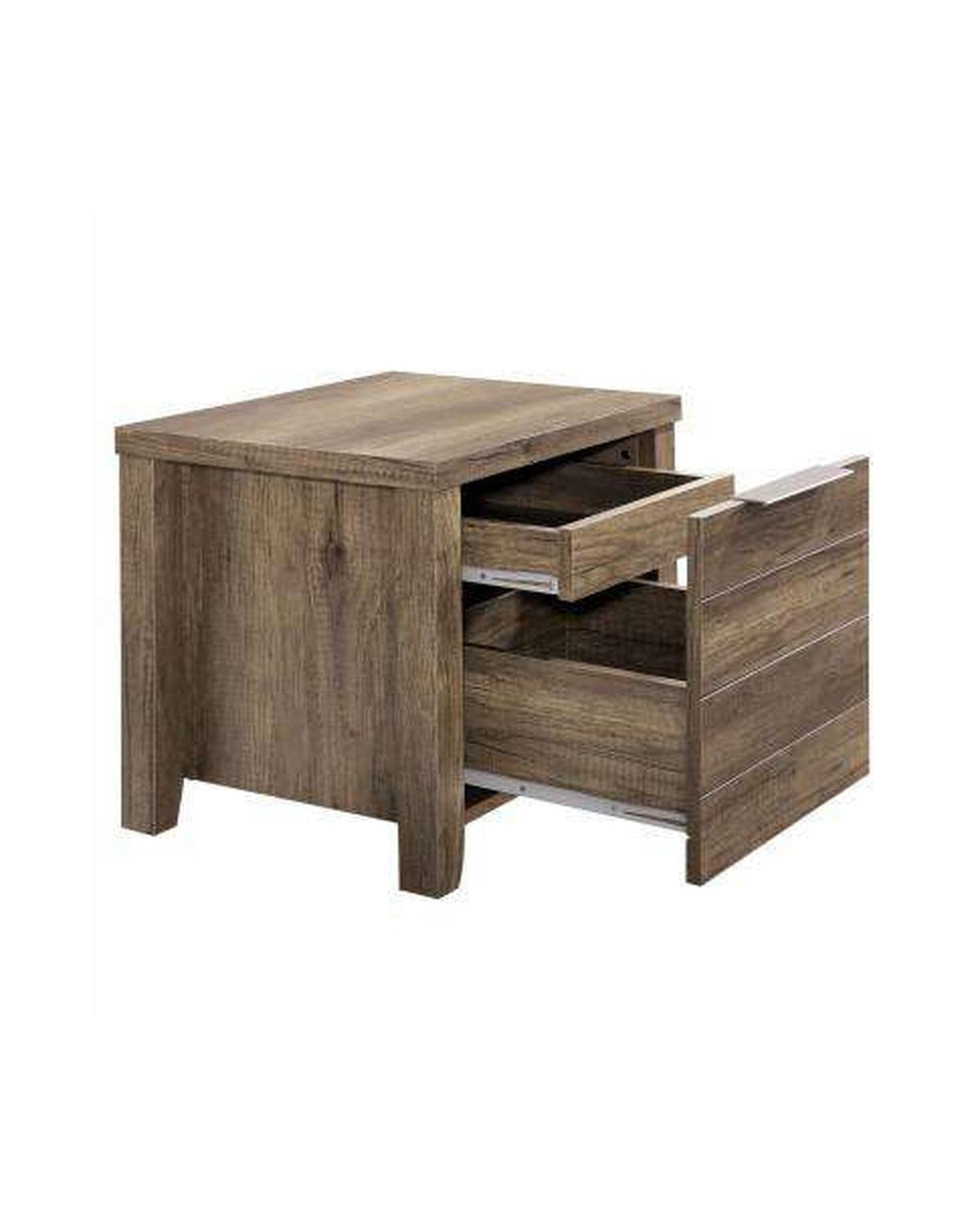 Melbournians Furniture Bedside Table Alice 2 Drawer Night Stand (Bedside)