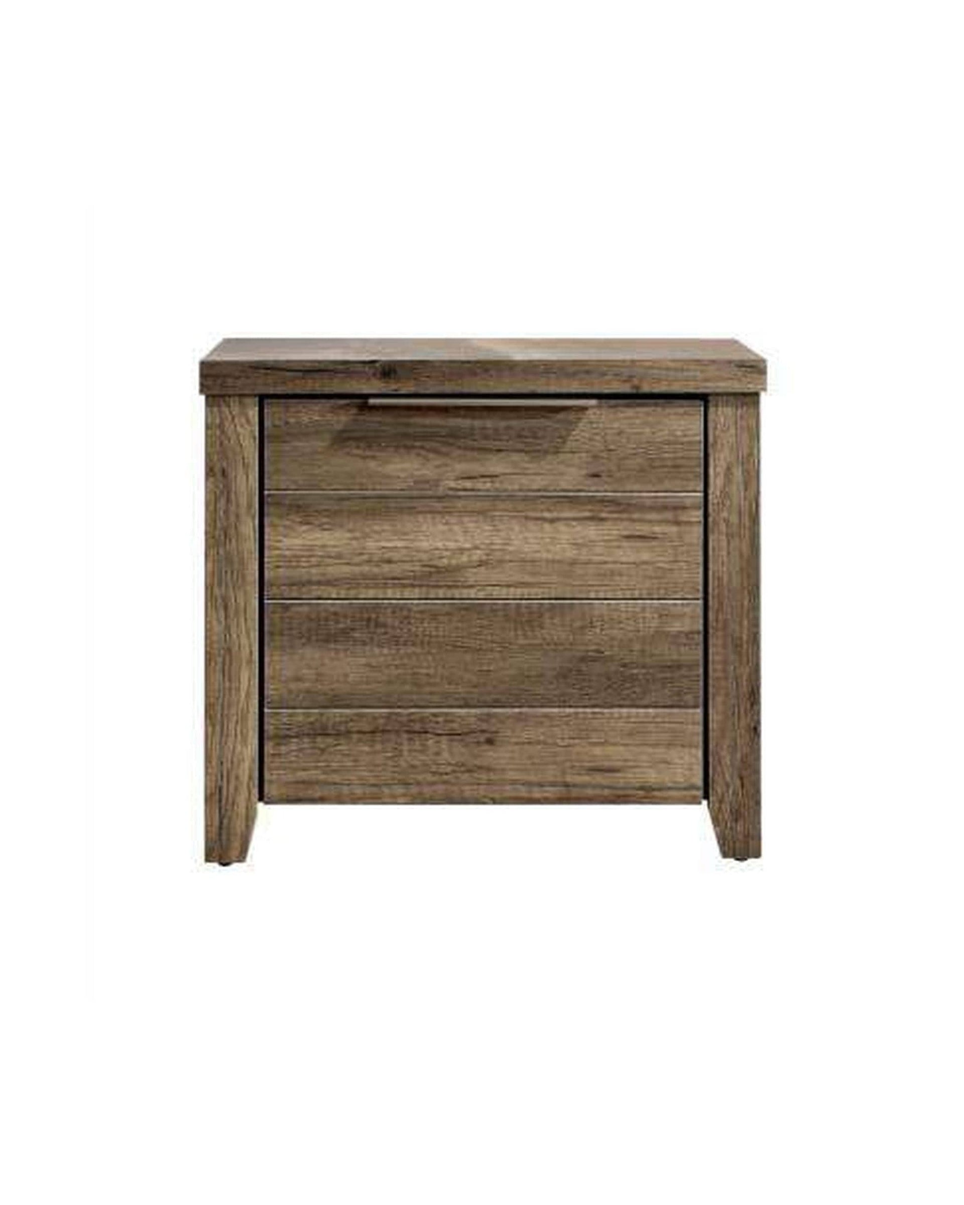 Melbournians Furniture Bedside Table Alice 2 Drawer Night Stand (Bedside)