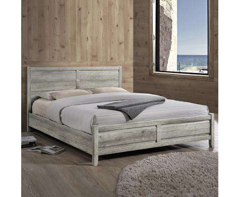 Melbournians Furniture Bedframe Alice Bed Queen White Ash