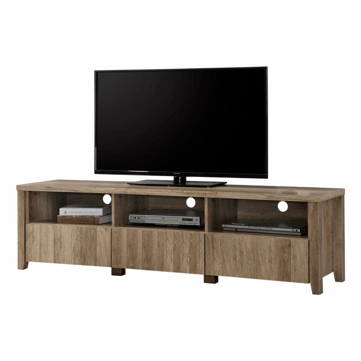 Melbournians Furniture TV Unit Alice TV Cabinet 3 Drawers