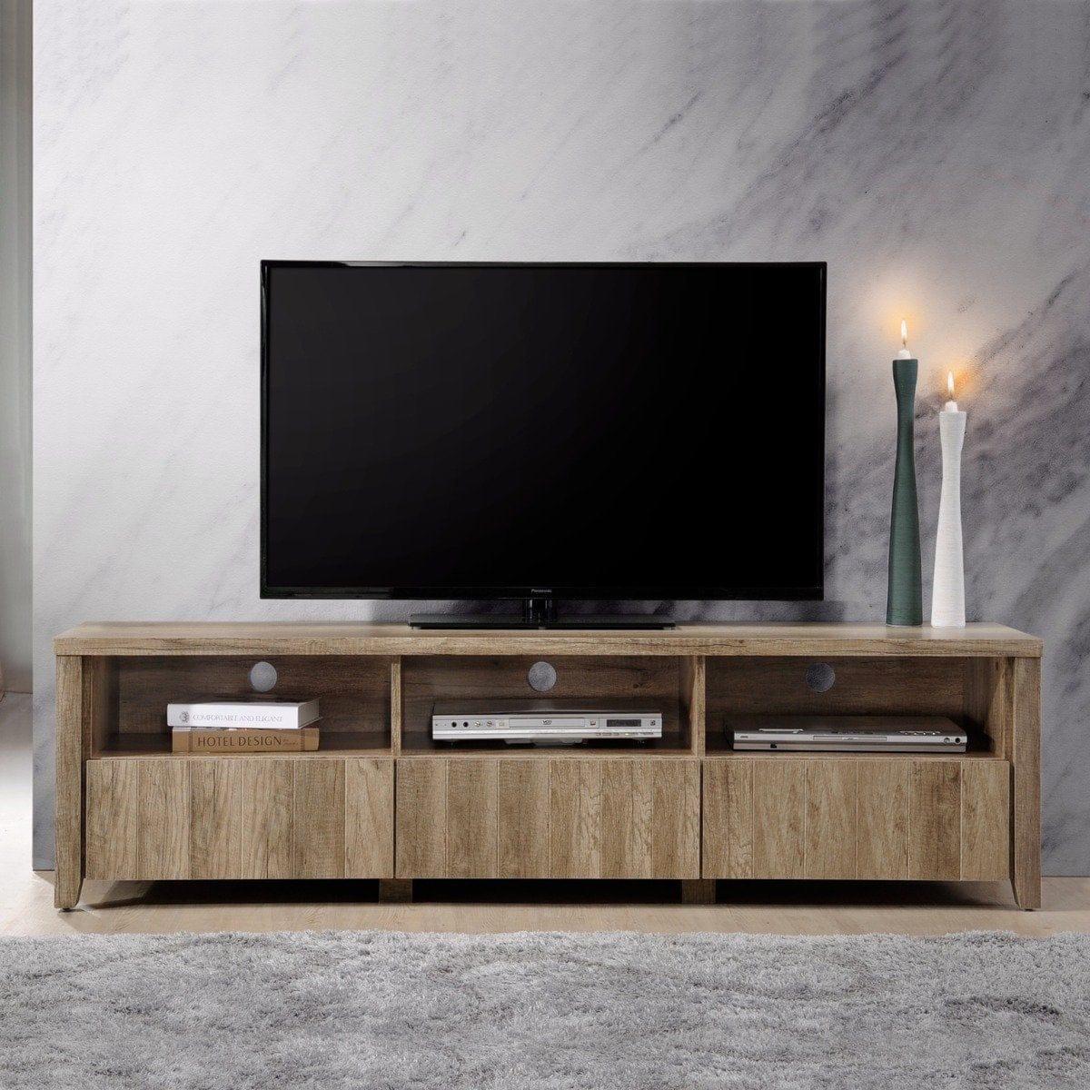 Melbournians Furniture TV Unit Alice TV Cabinet 3 Drawers