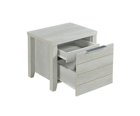 Melbournians Furniture Bedside Table Cielo Bedside Table White Ash