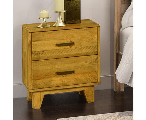 Melbournians Furniture Bedroom Set Four Pieces Bedroom Suite - Solid Wood Antique Design Bedframe, Bedside Table & Tallboy - 3 Sizes