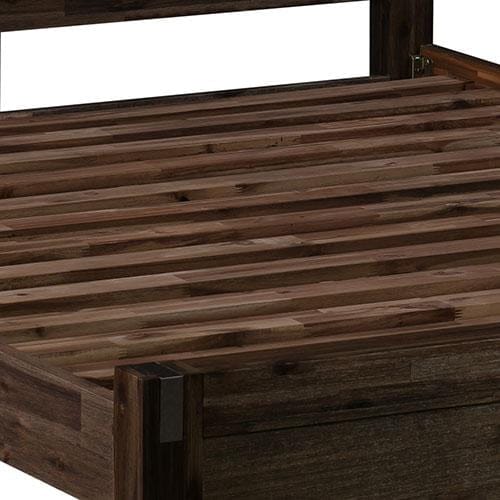 Melbournians Furniture Bedframe Java Bedframe Queen Size Chocolate