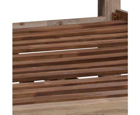 Melbournians Furniture Bedframe Java Bedframe Size Oak