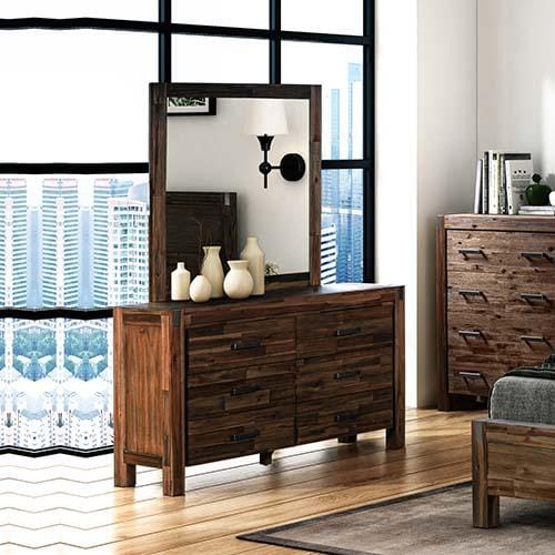 Melbournians Furniture Chest of Drawers Java Dresser Chocolate